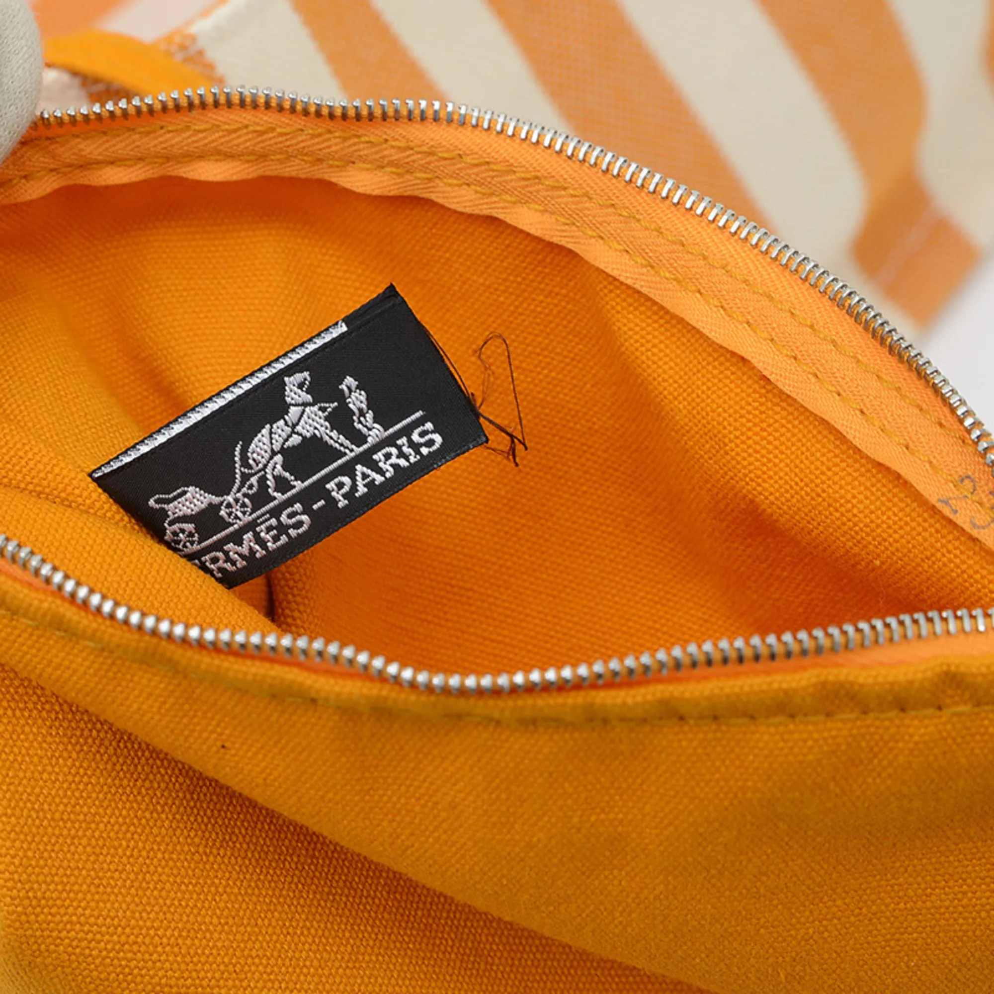 HERMES White Tote Bag