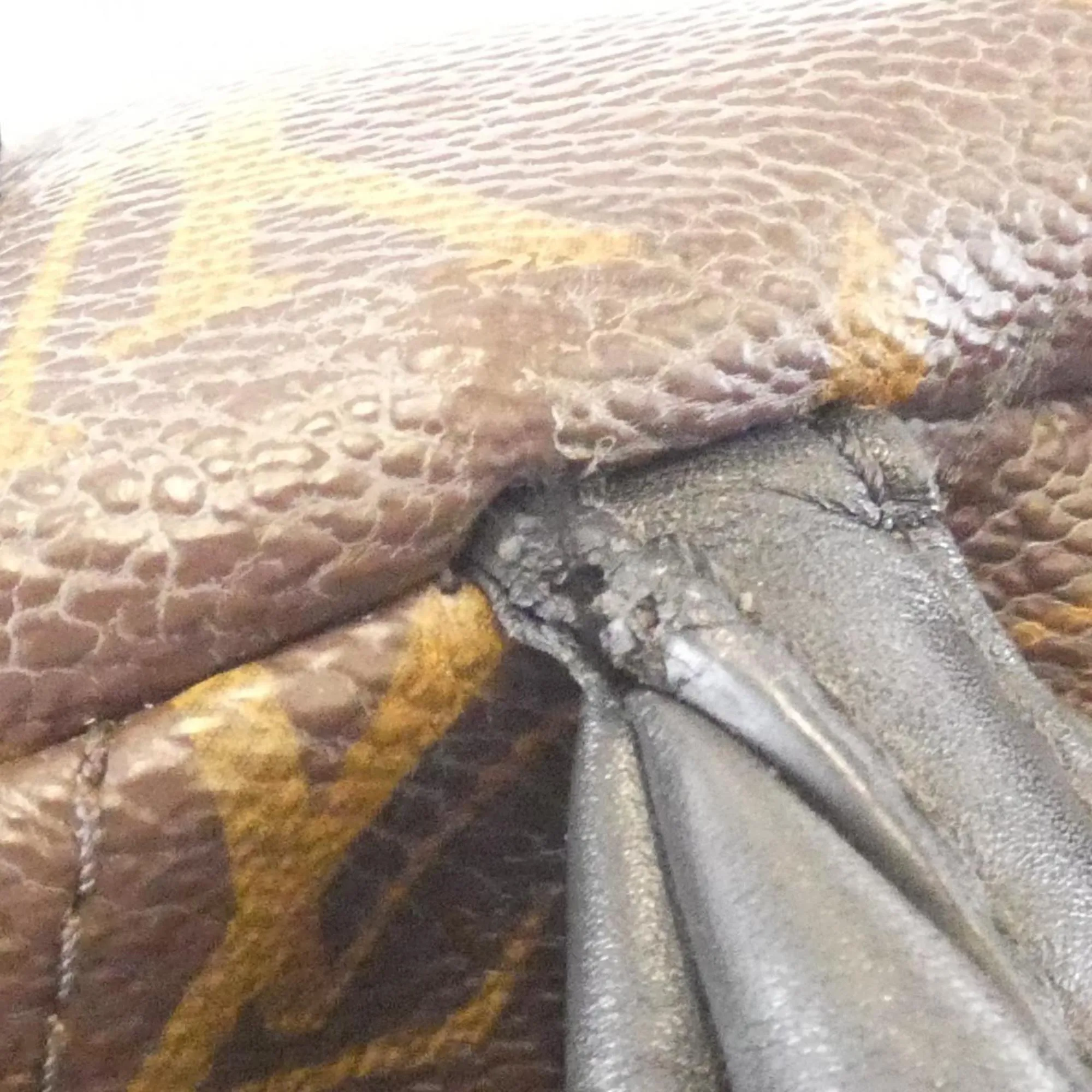 LOUIS VUITTON Brown Monogram Backpack