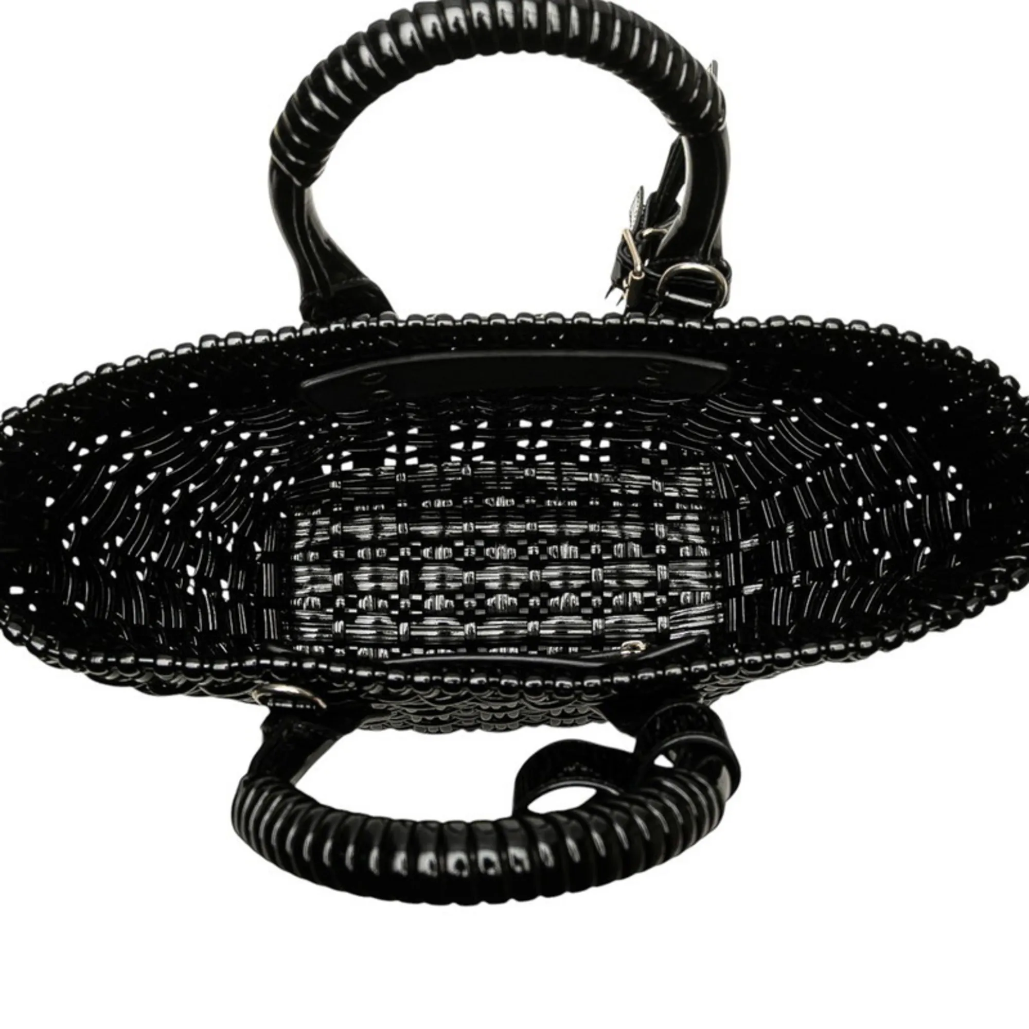 BALENCIAGA Black Leather Shoulder Bag