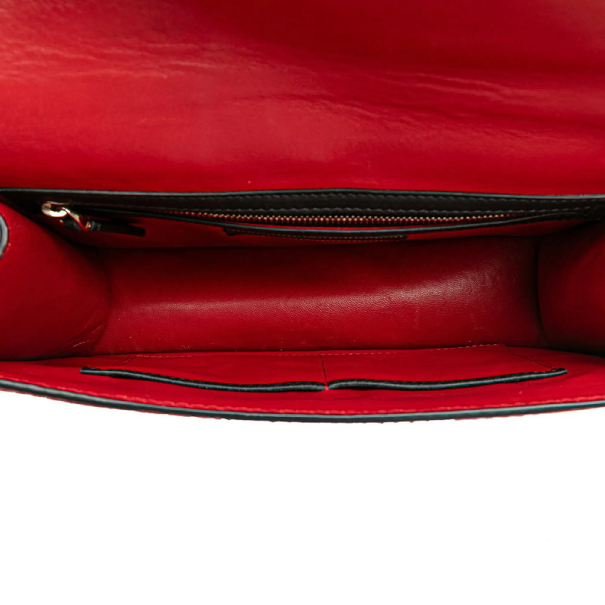 VALENTINO Black Leather Shoulder Bag