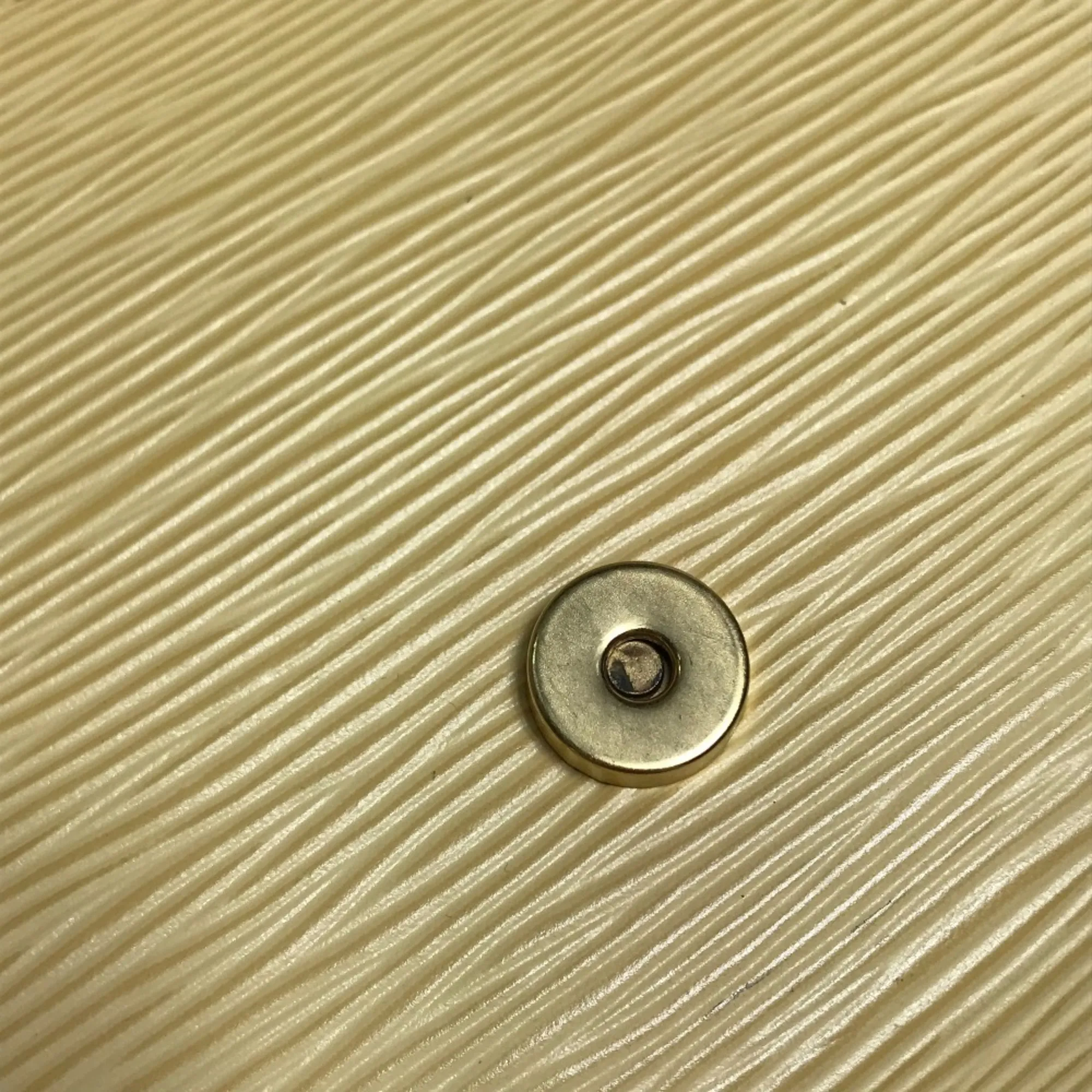 LOUIS VUITTON Yellow Leather Shoulder Bag