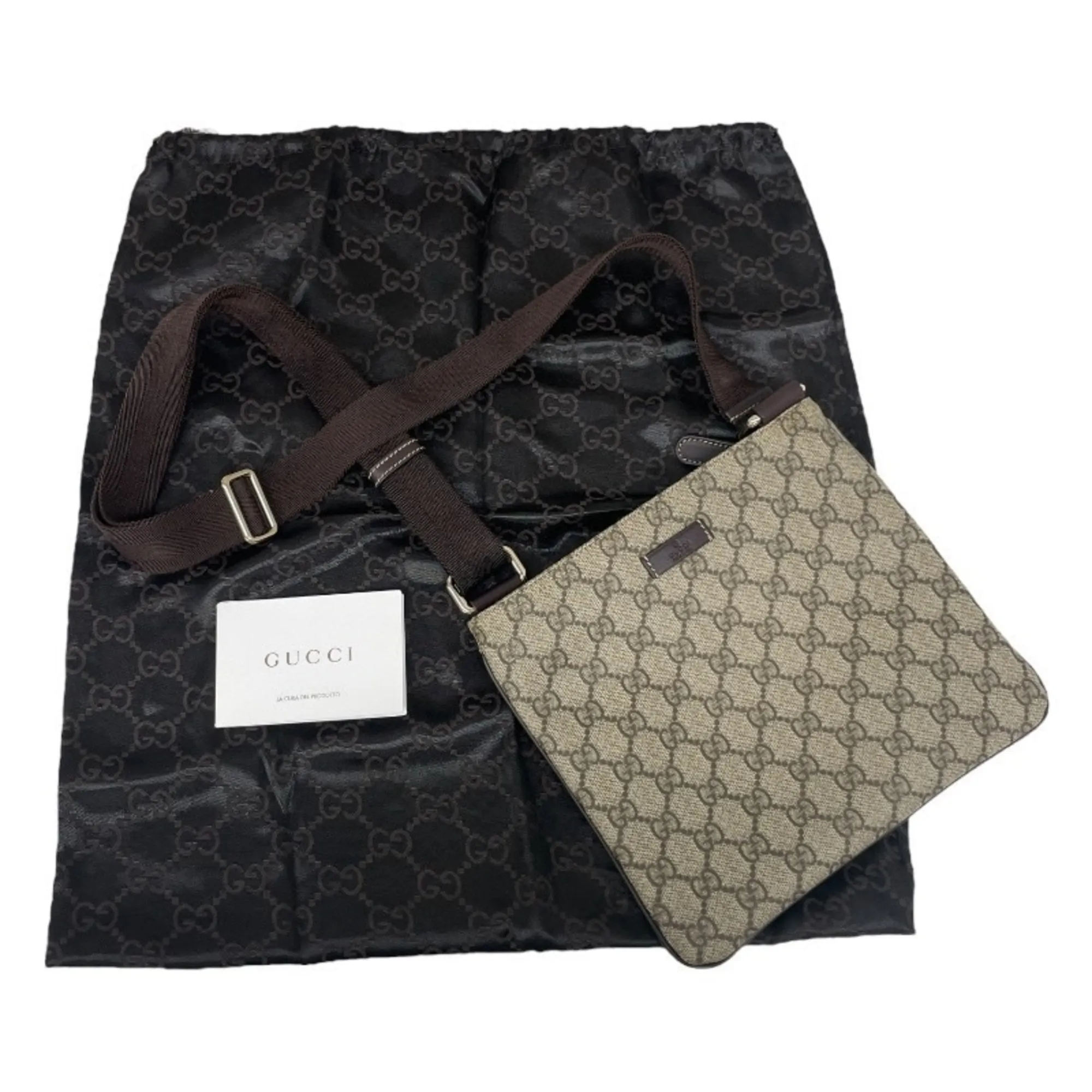 GUCCI Cream Shoulder Bag