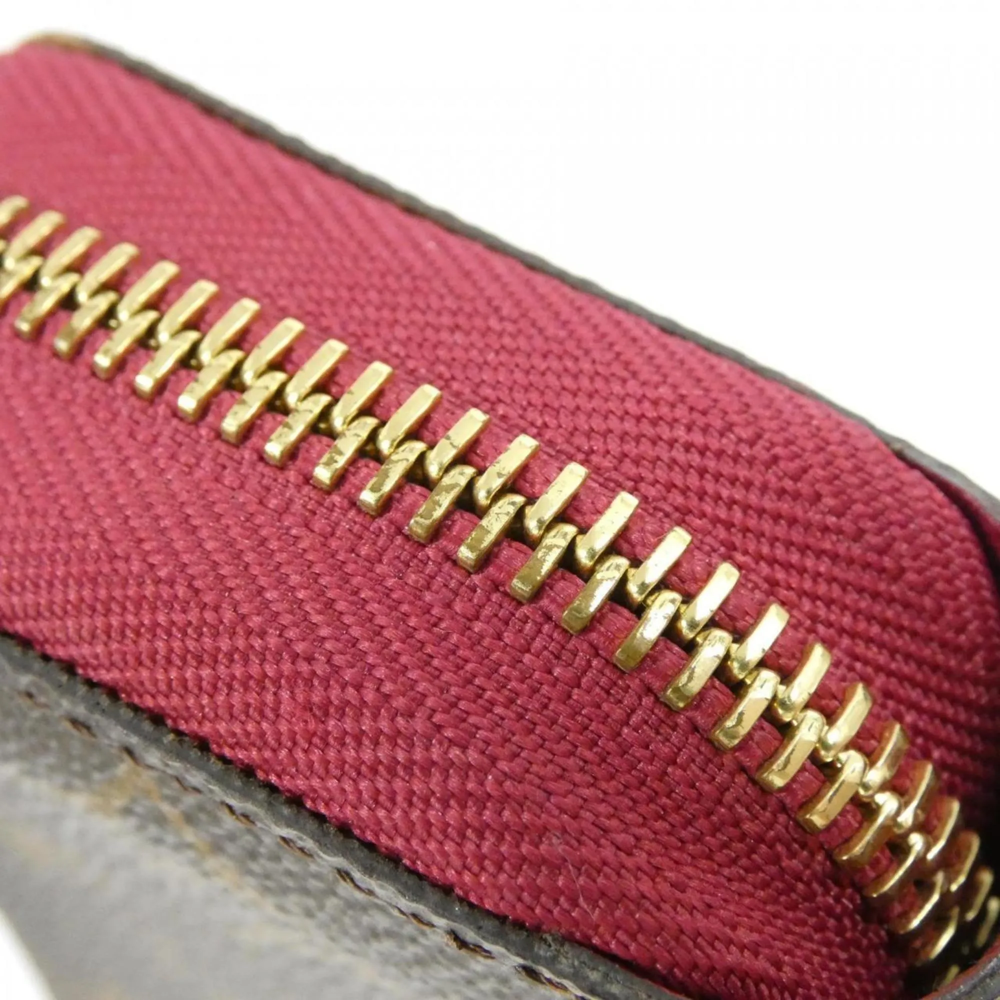 LOUIS VUITTON Brown Monogram Card Holder