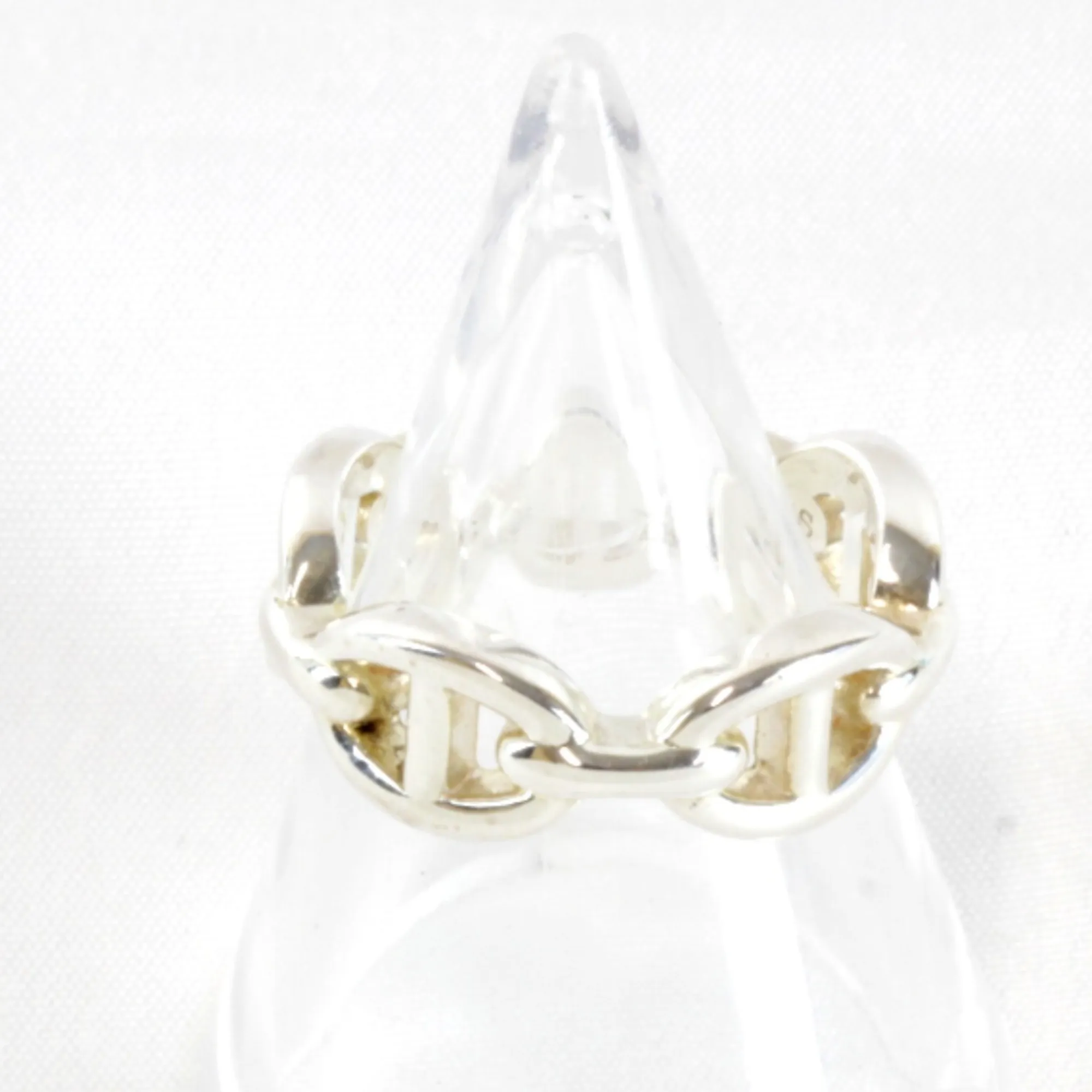 HERMES Silver Ring #51