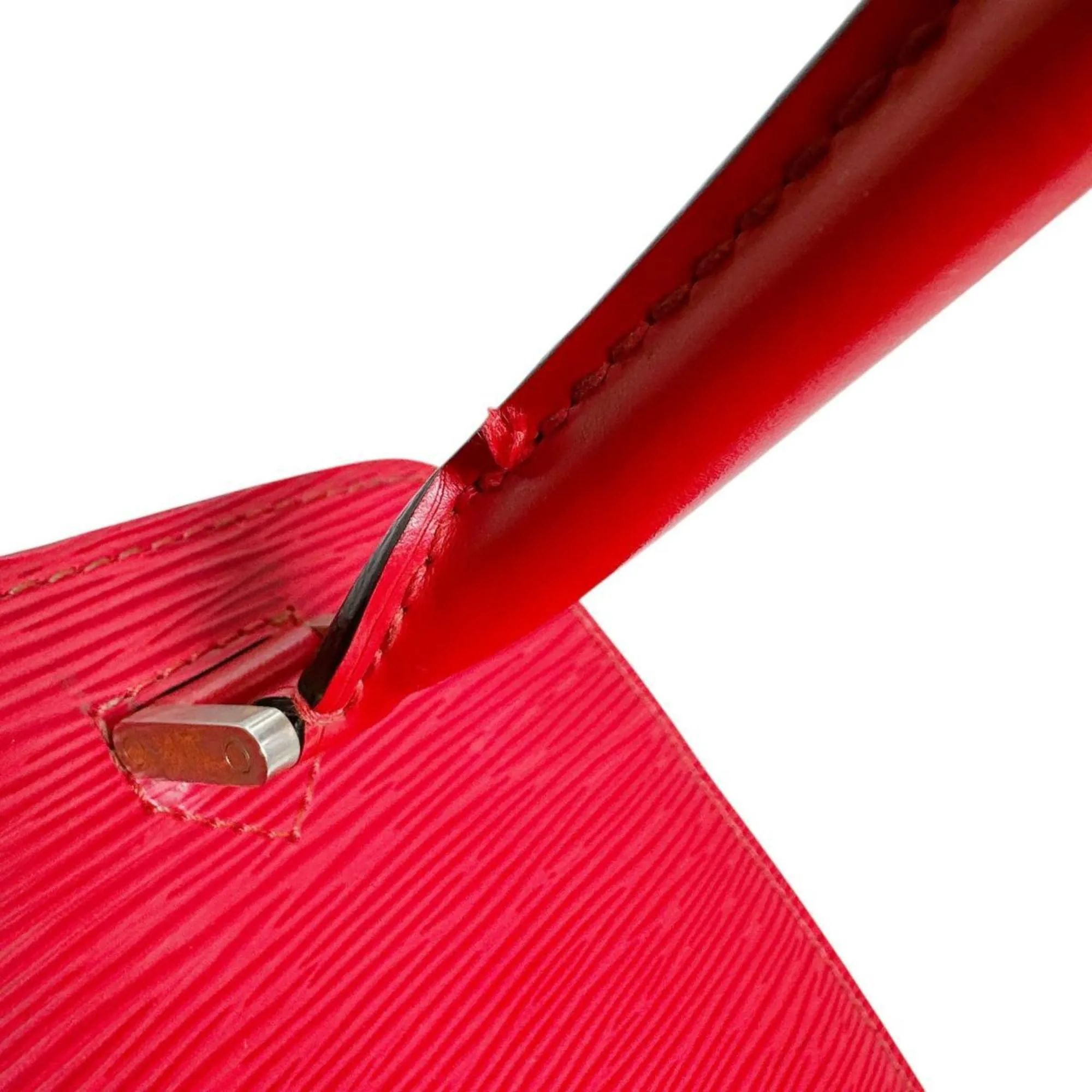 LOUIS VUITTON Red Leather Bag