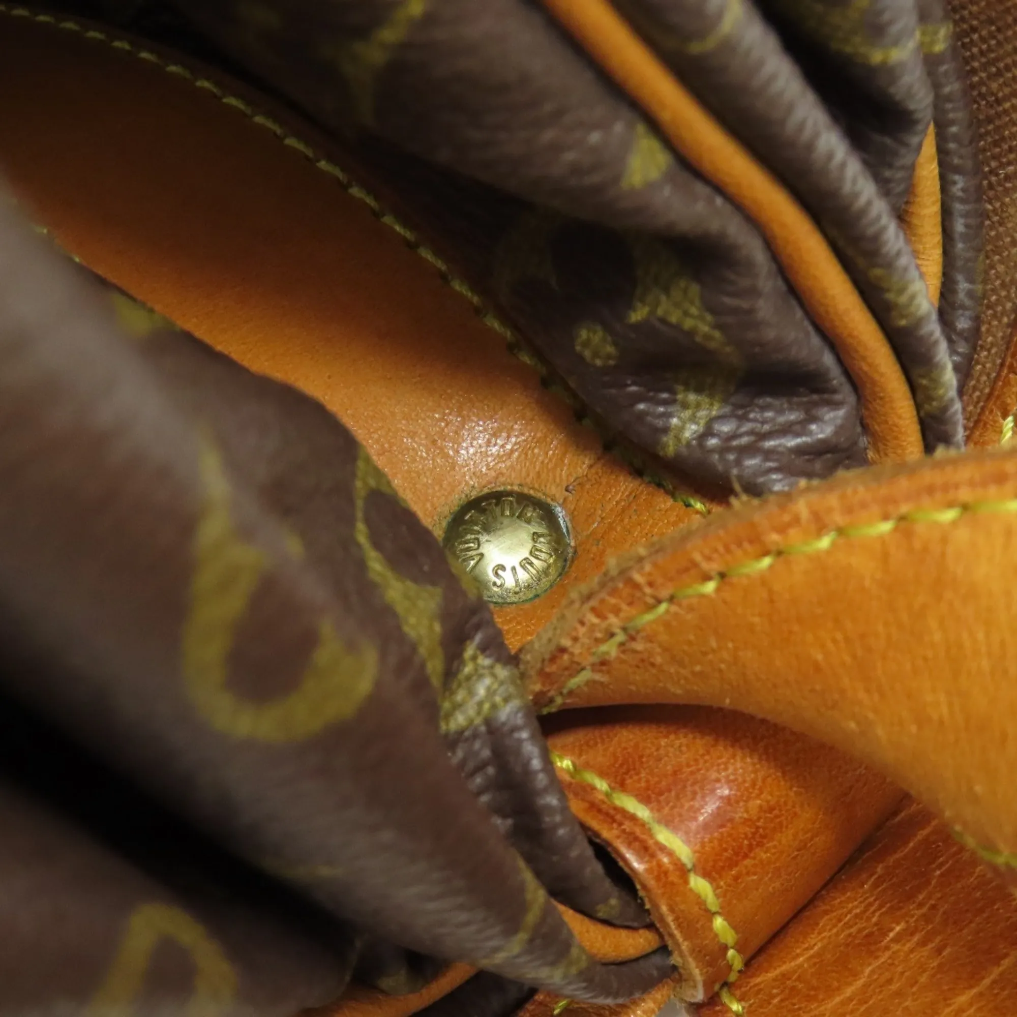 LOUIS VUITTON Brown Monogram Shoulder Bag