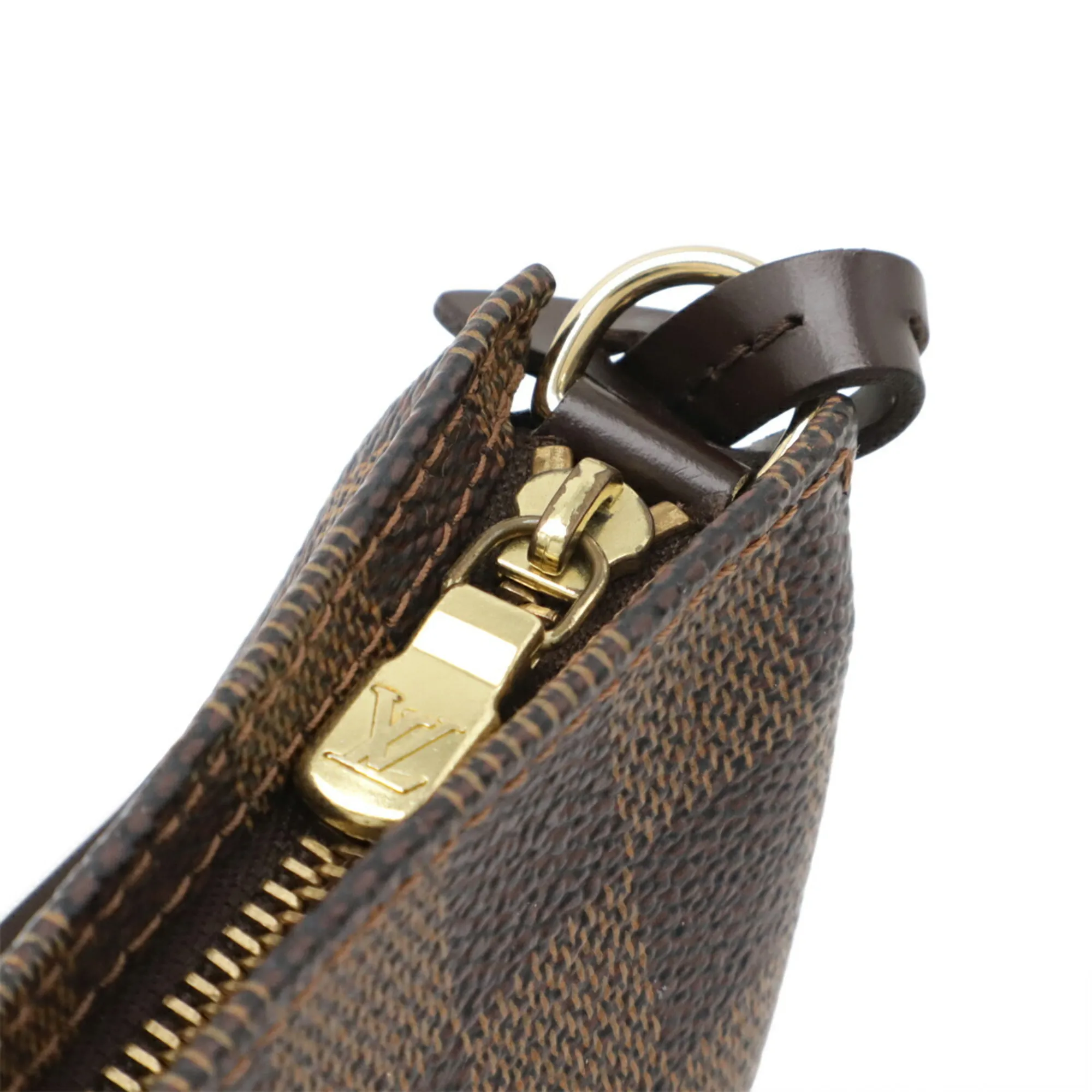 LOUIS VUITTON Brown Damier Pouch