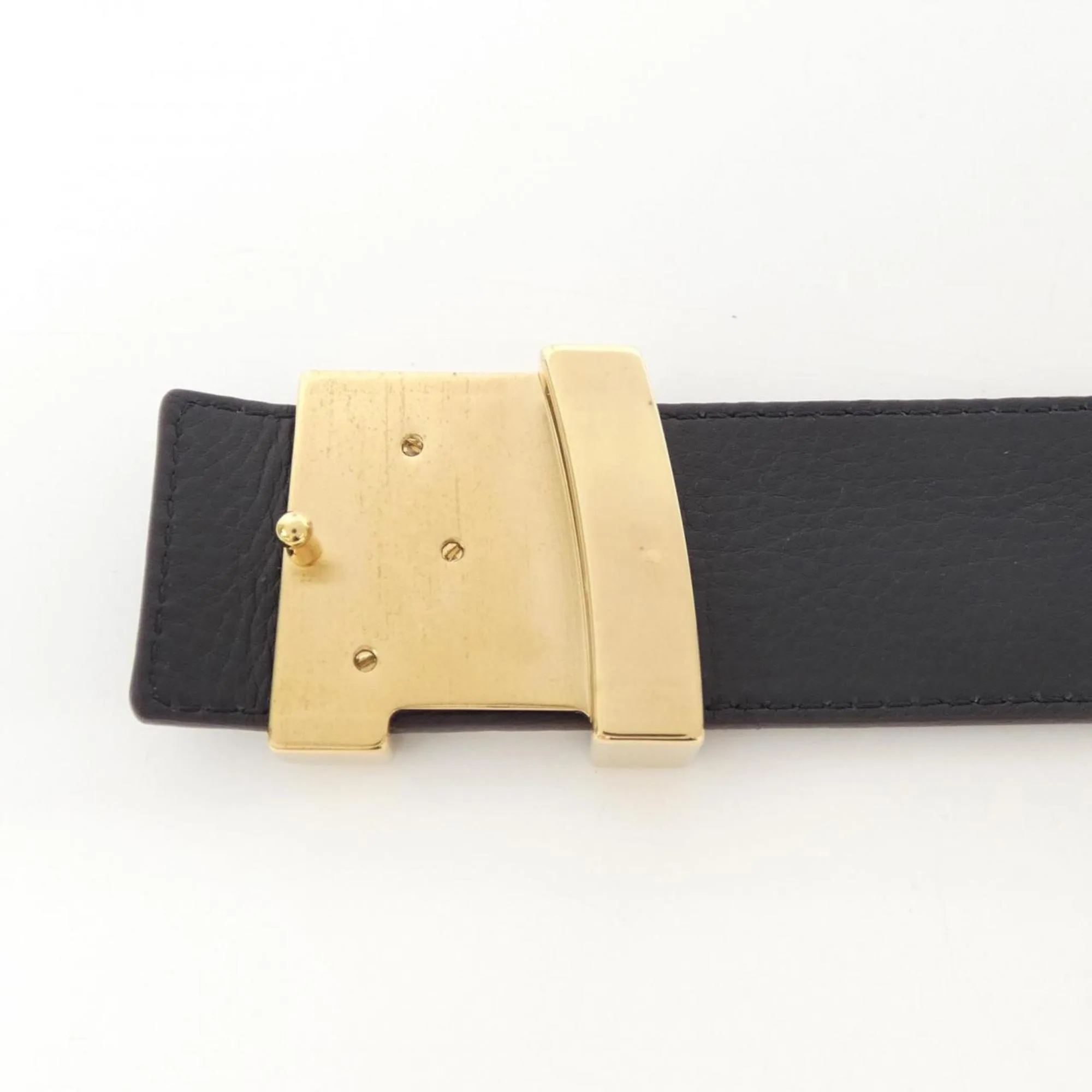 LOUIS VUITTON Black Belt