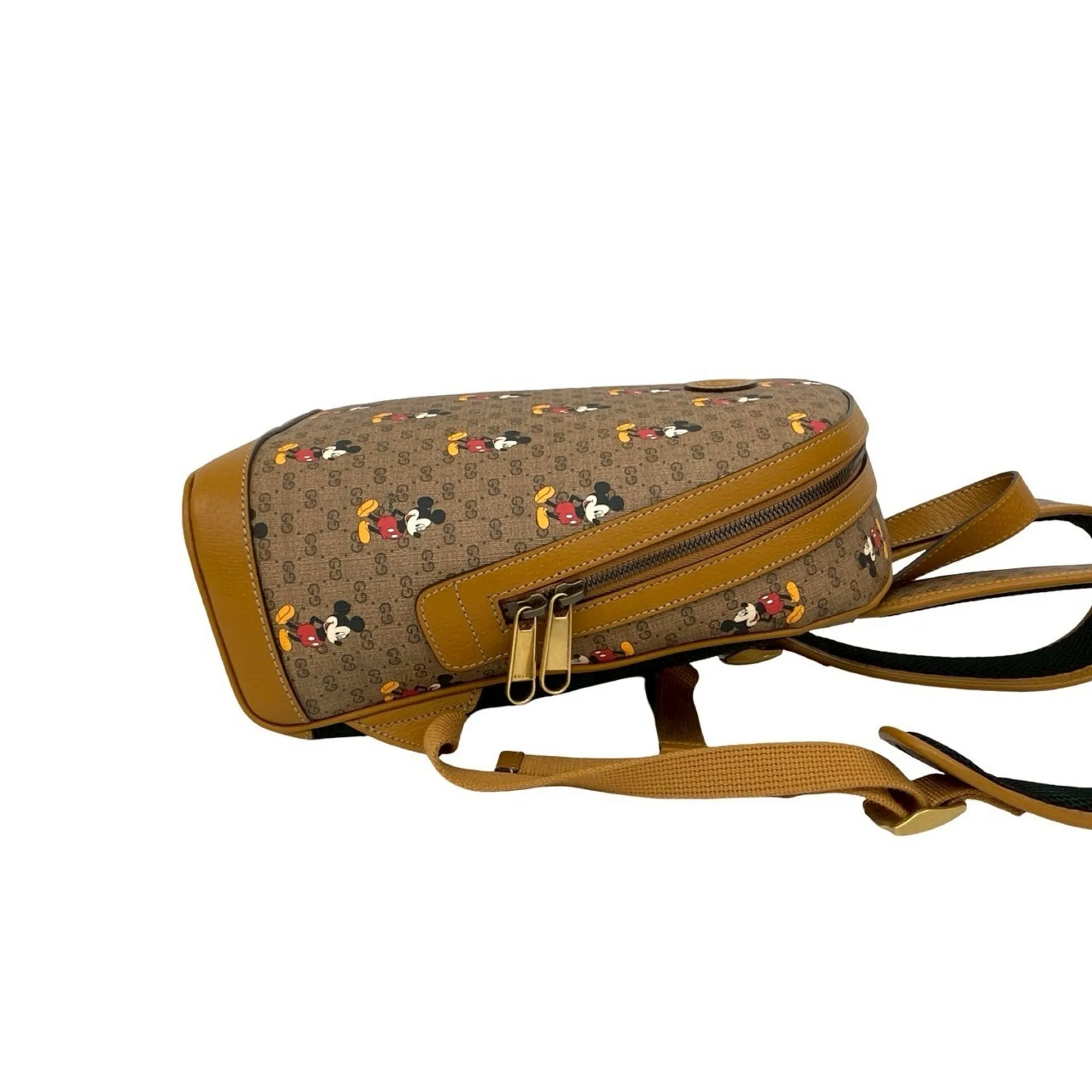 GUCCI Brown Leather Backpack