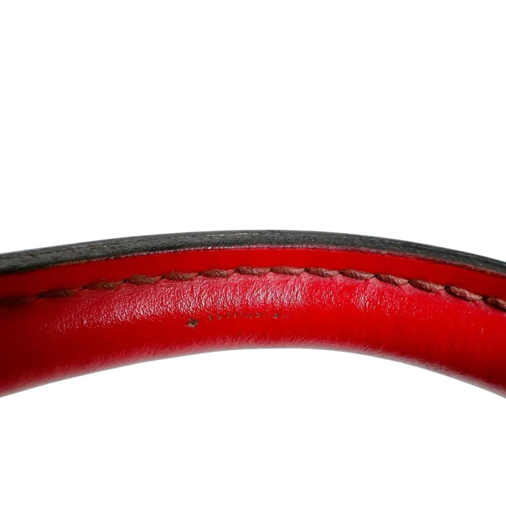 LOUIS VUITTON Red Leather Bag