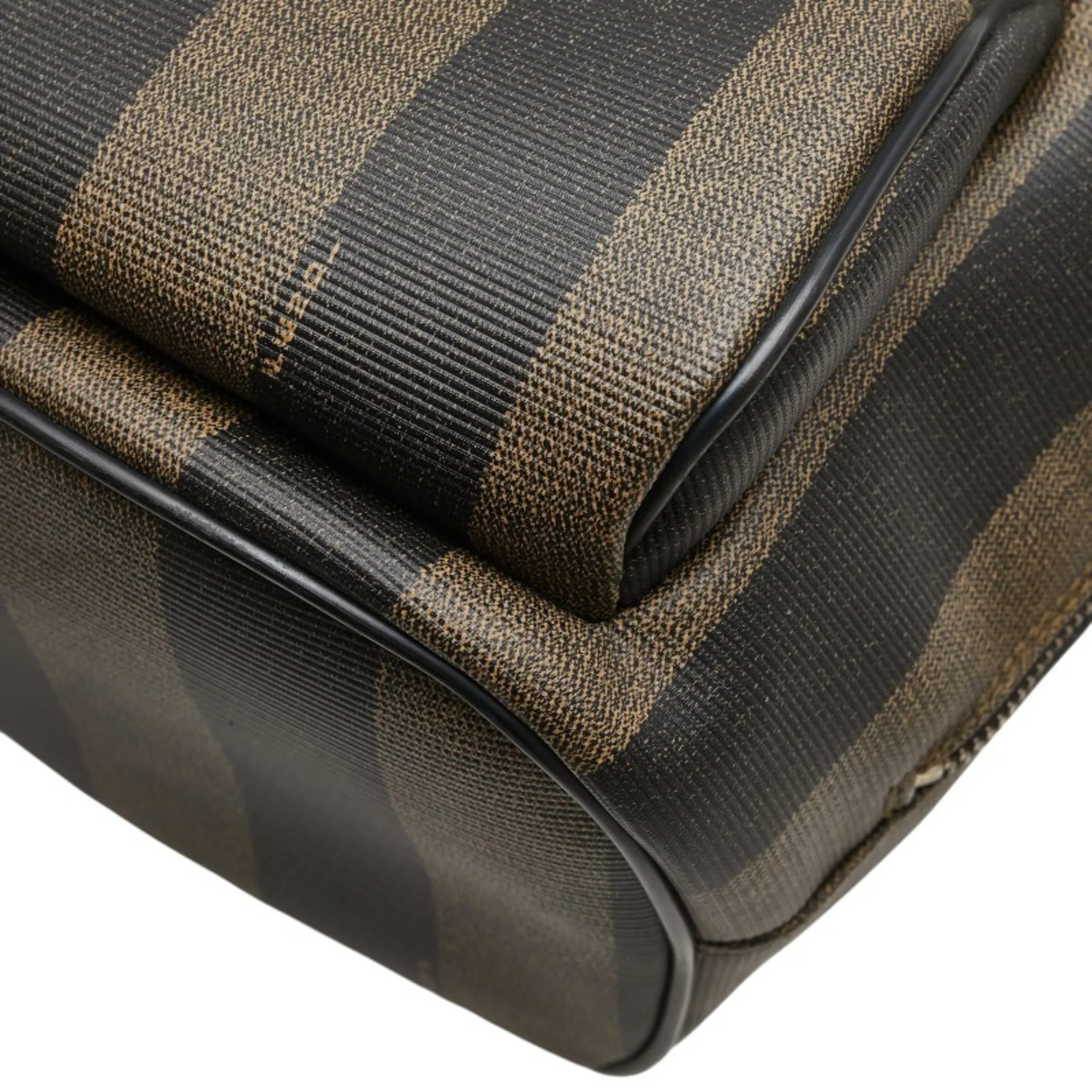 FENDI Black Leather Backpack