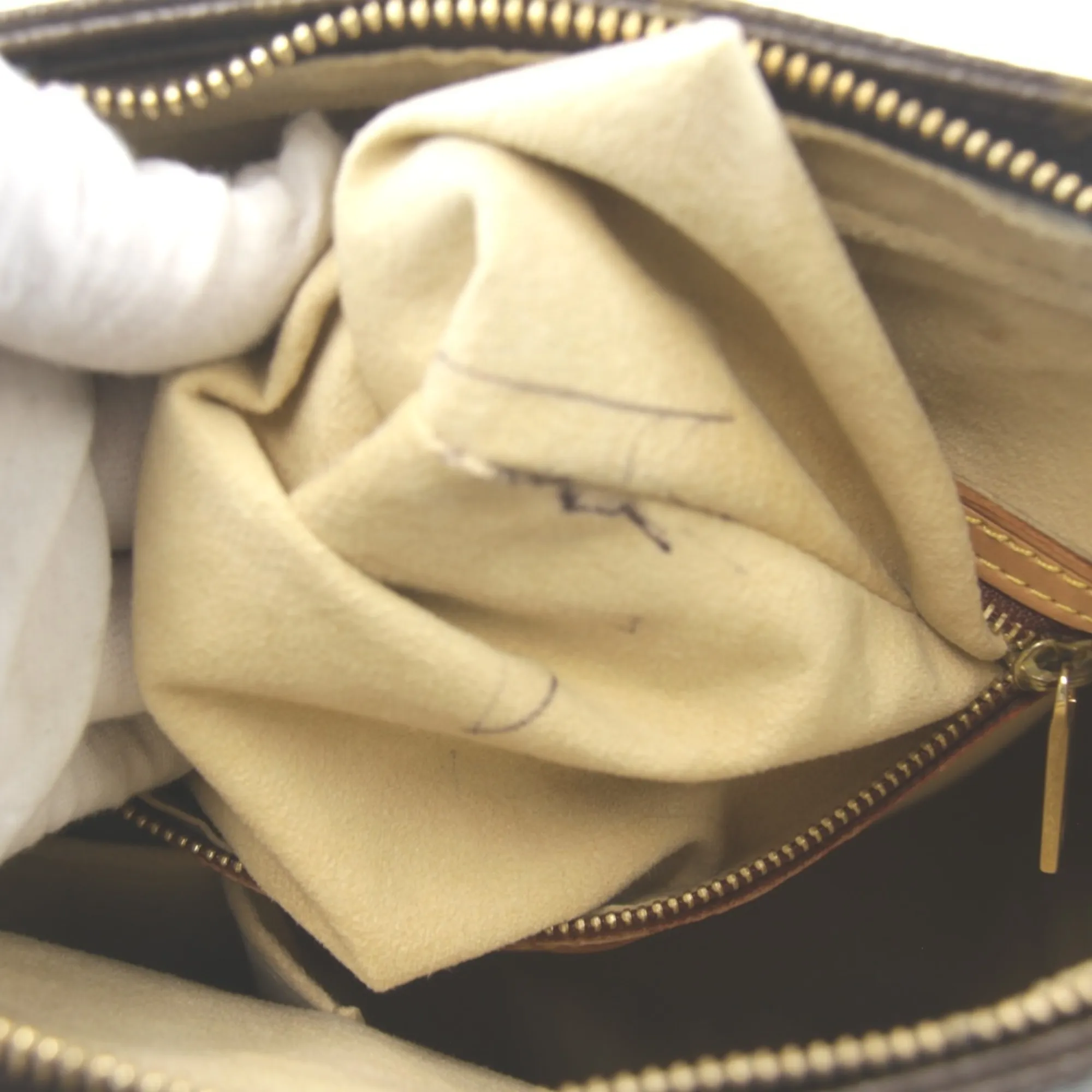 LOUIS VUITTON Brown Monogram Shoulder Bag