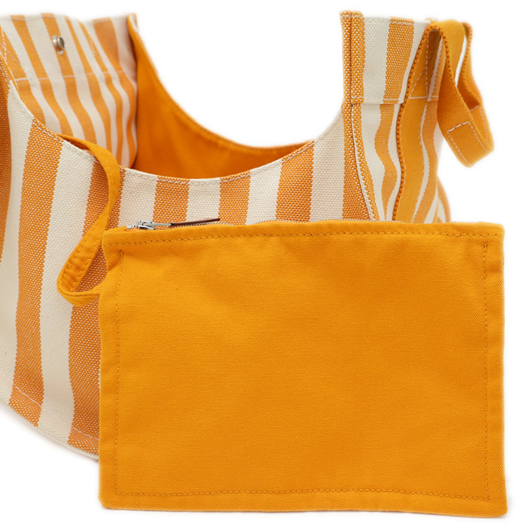 HERMES White Tote Bag