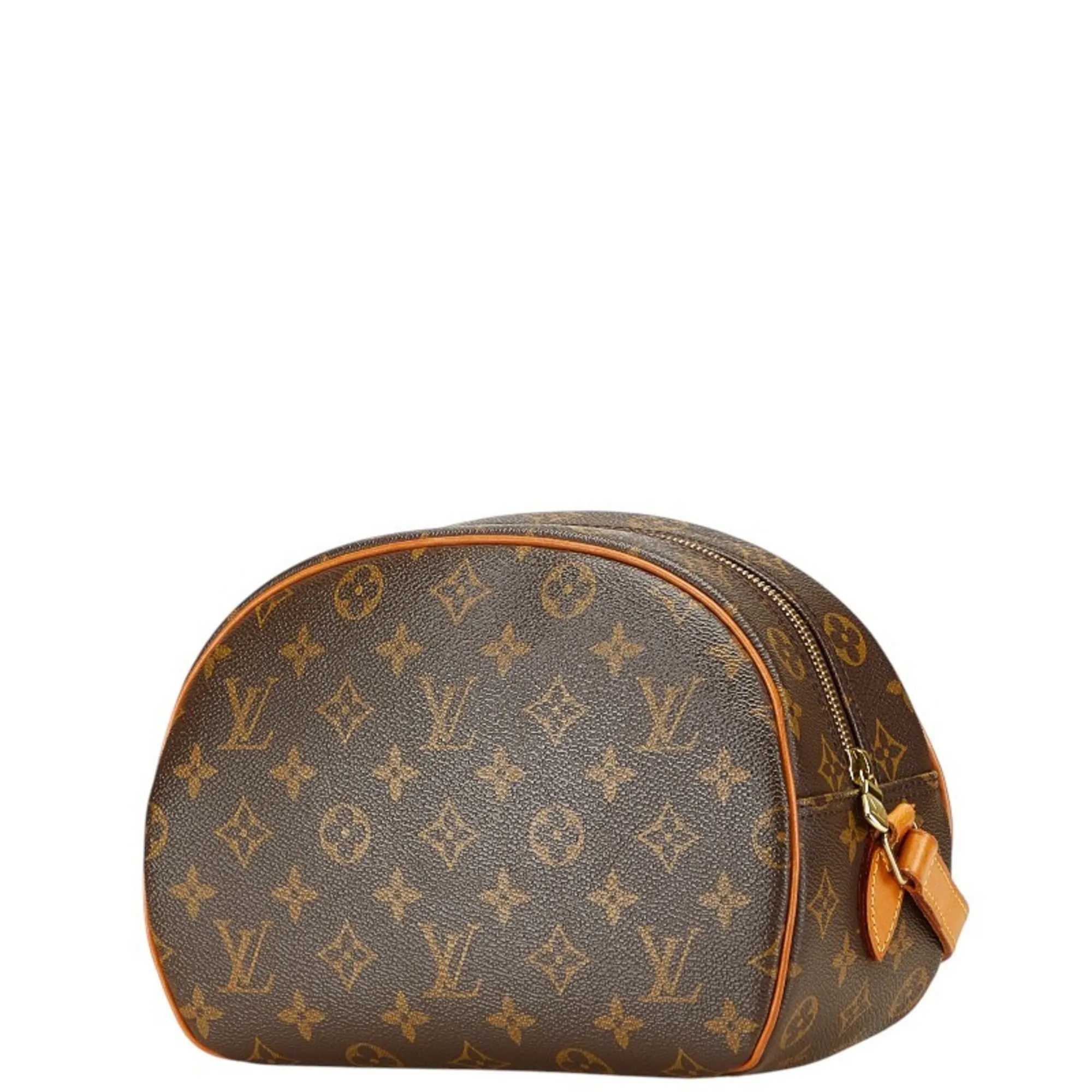 LOUIS VUITTON Brown Monogram Leather Shoulder Bag