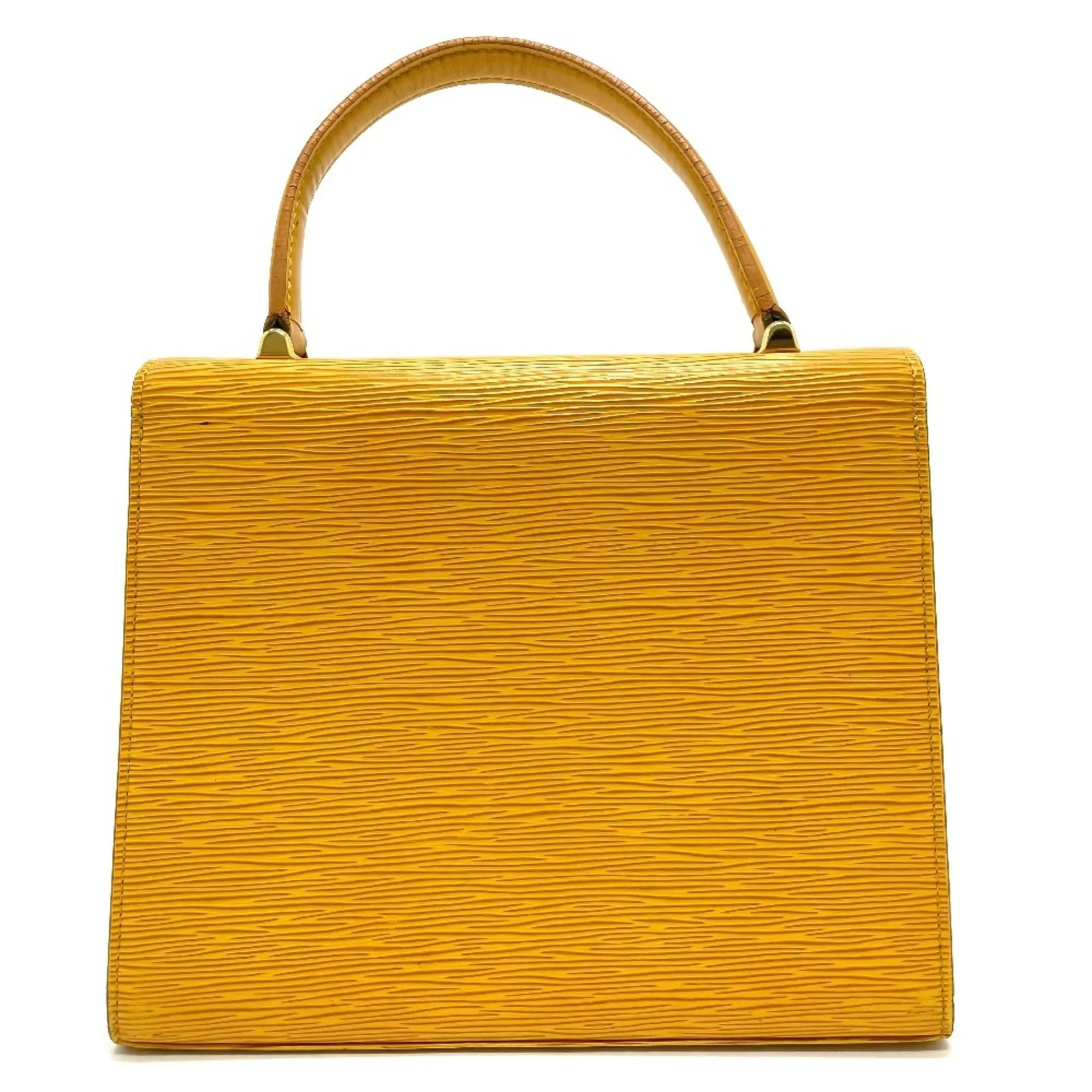 LOUIS VUITTON Yellow Leather Bag
