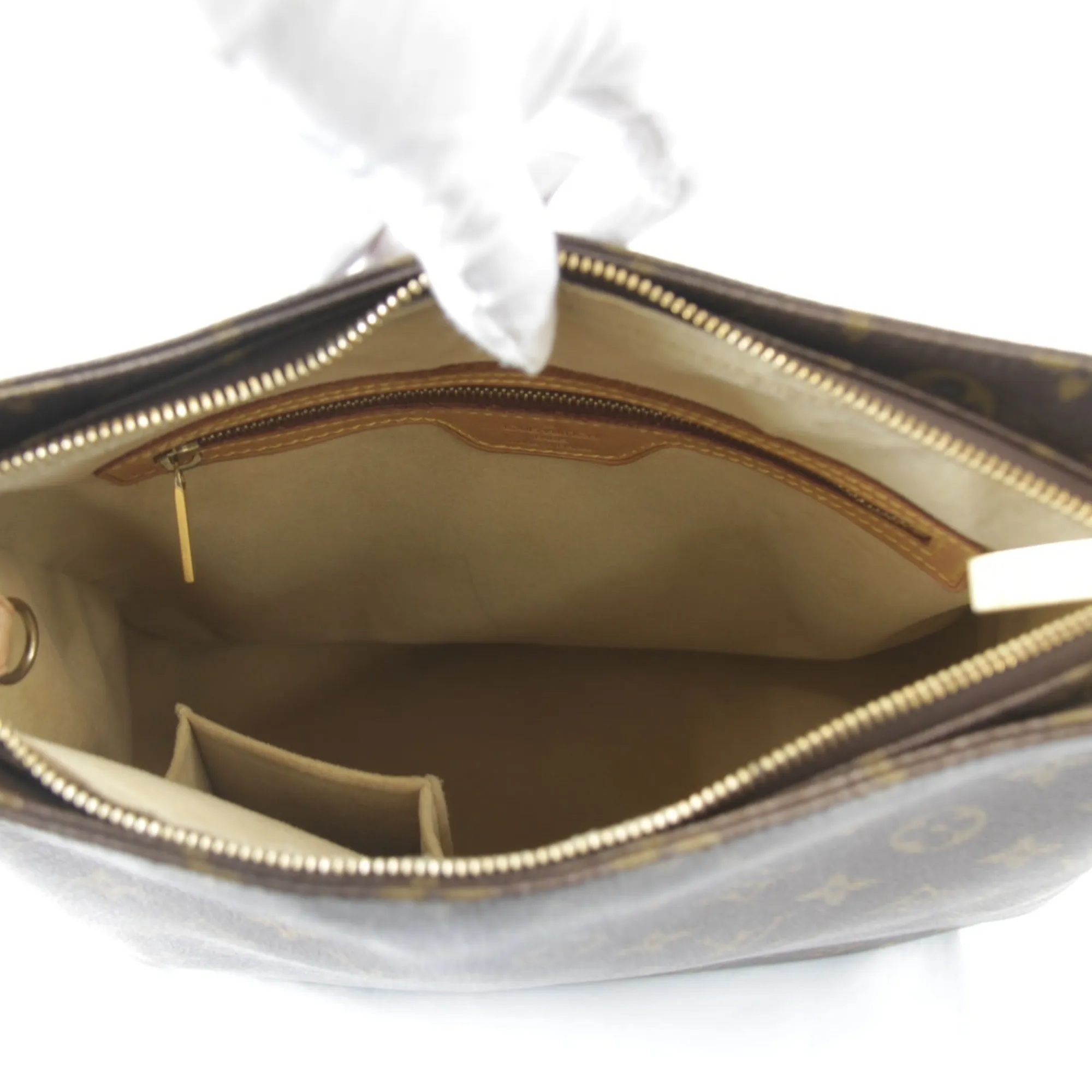 LOUIS VUITTON Brown Monogram Shoulder Bag