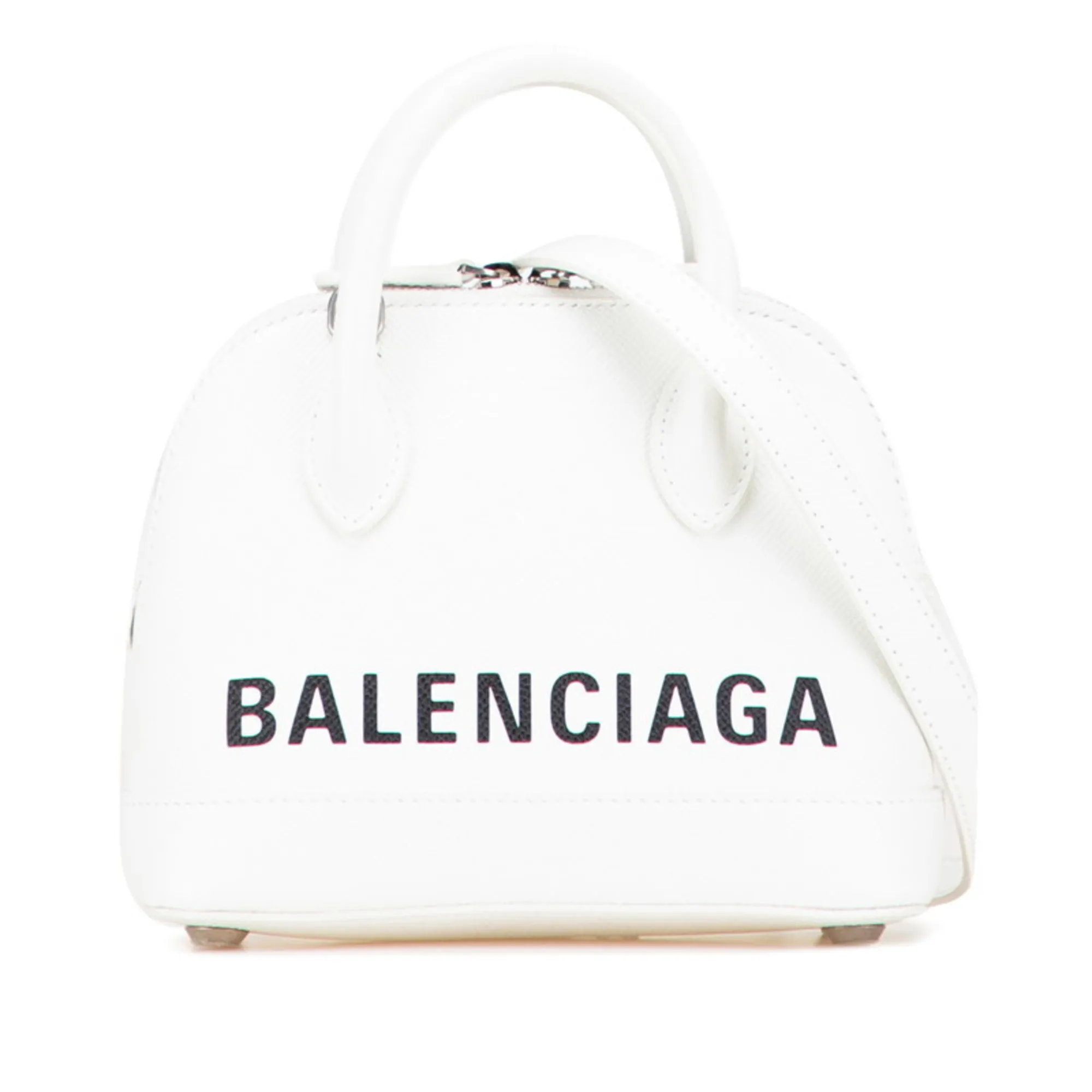 BALENCIAGA Black Leather Shoulder Bag