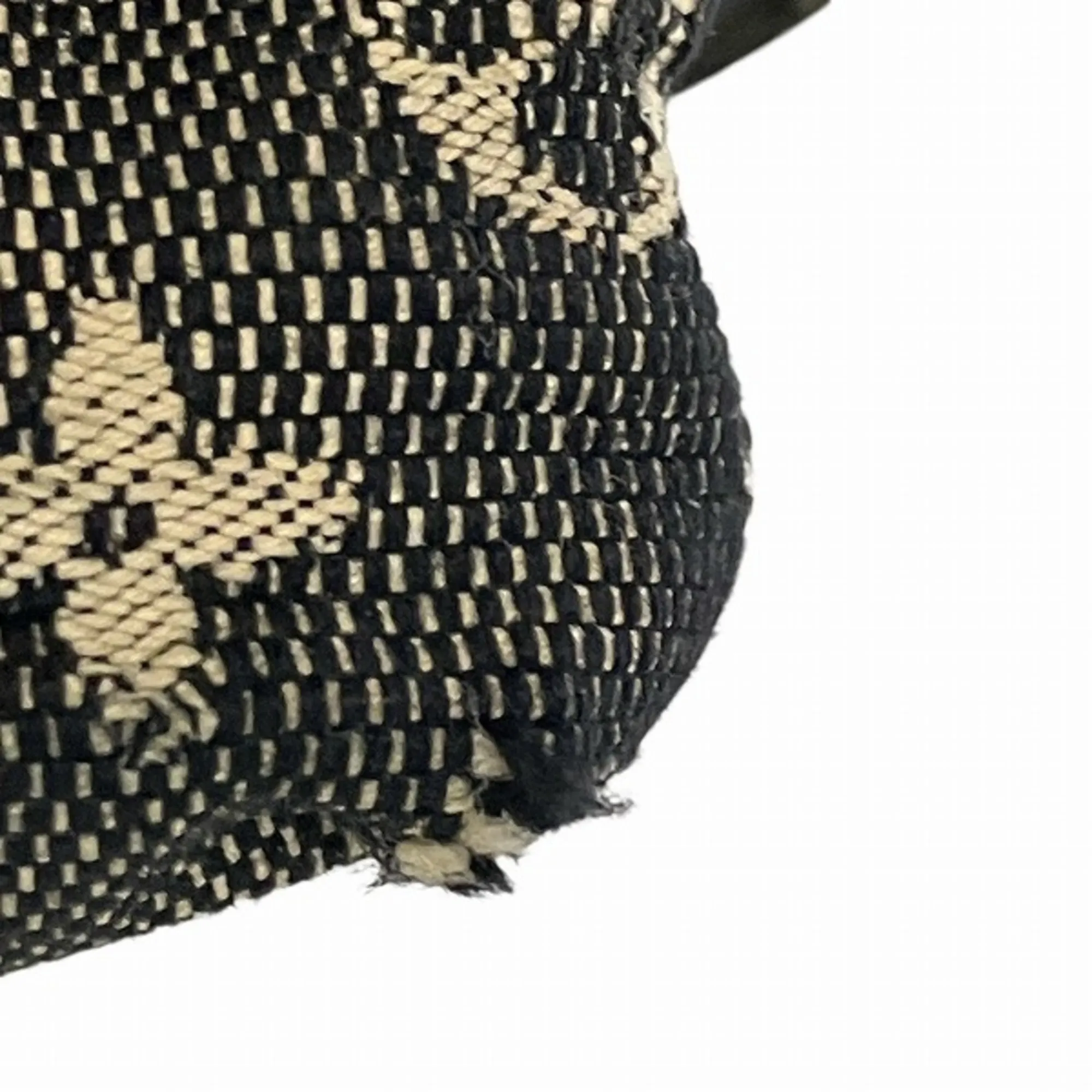 LOUIS VUITTON Black Monogram Shoulder Bag