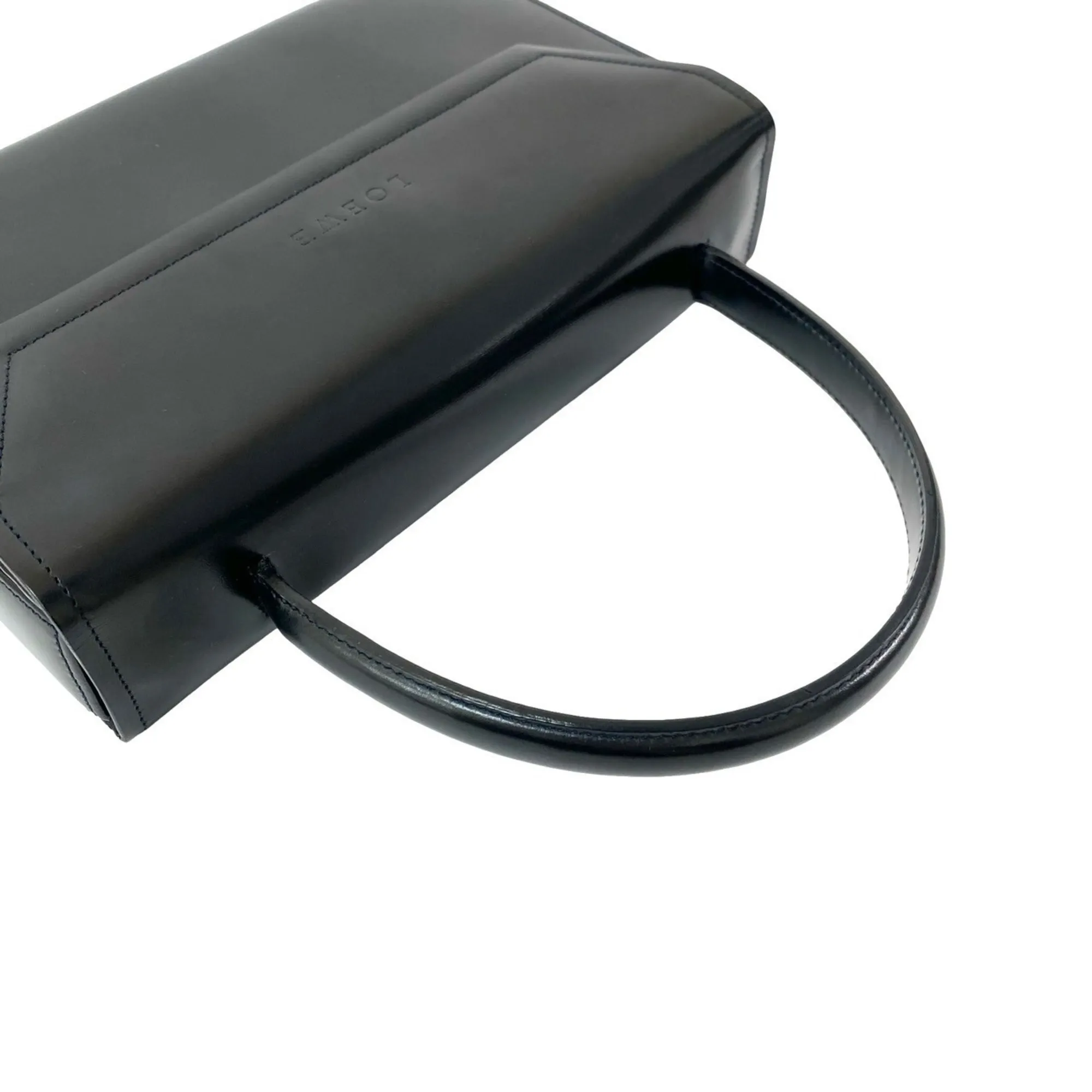 LOEWE Blue Leather Shoulder Bag