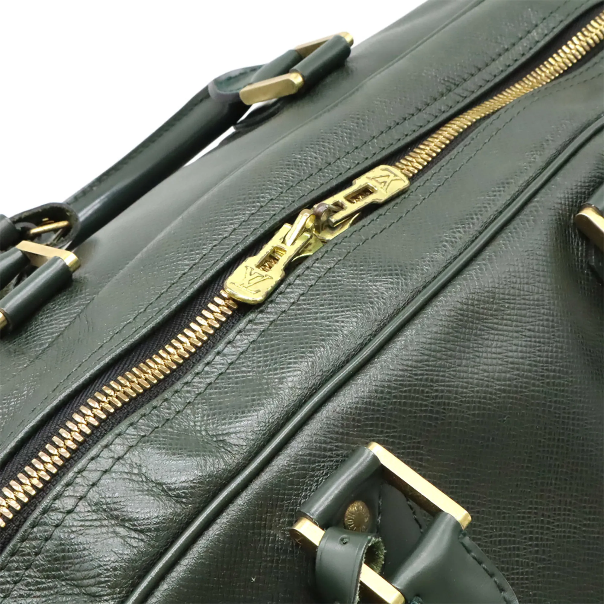 LOUIS VUITTON Green Shoulder Bag