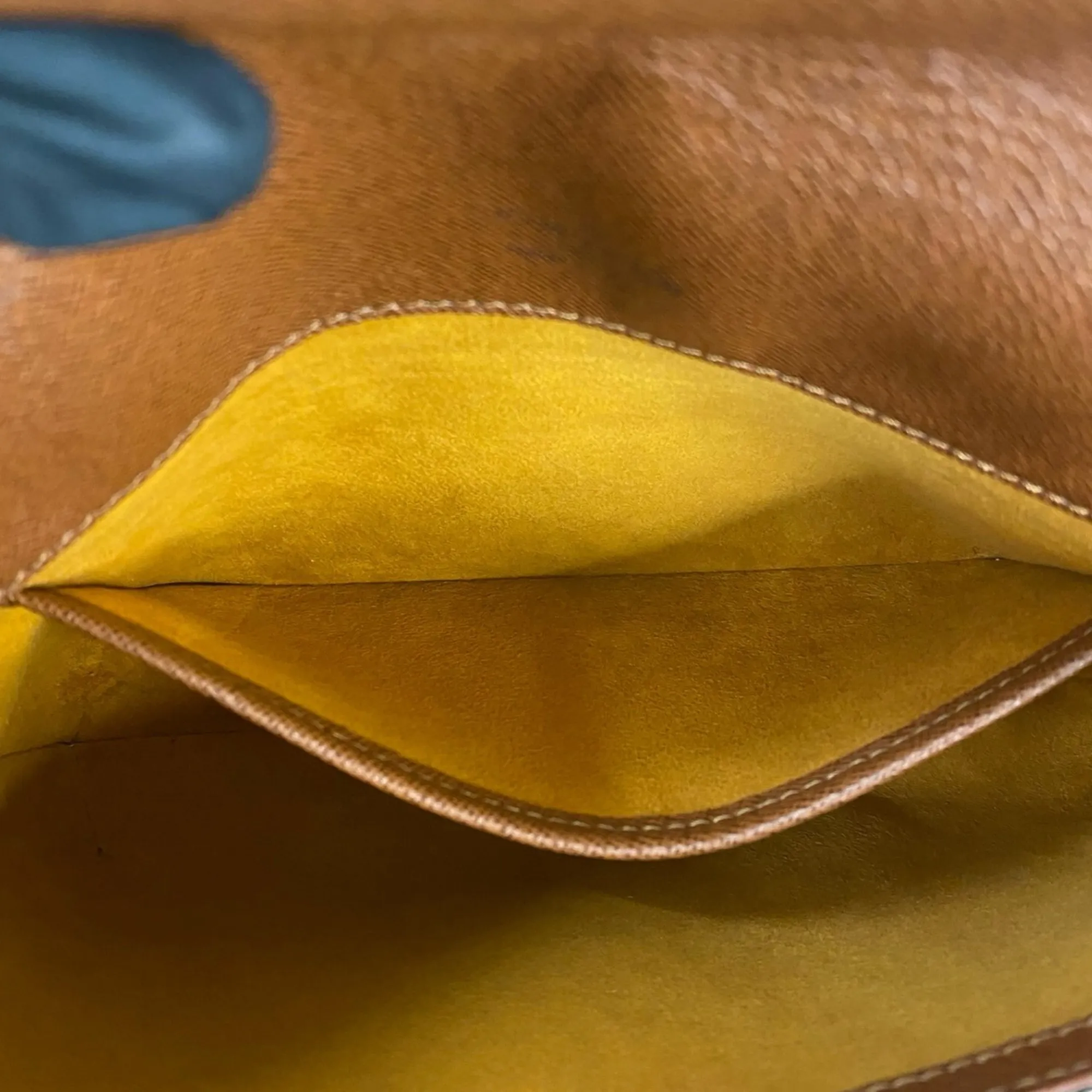 LOUIS VUITTON Brown Monogram Leather Shoulder Bag