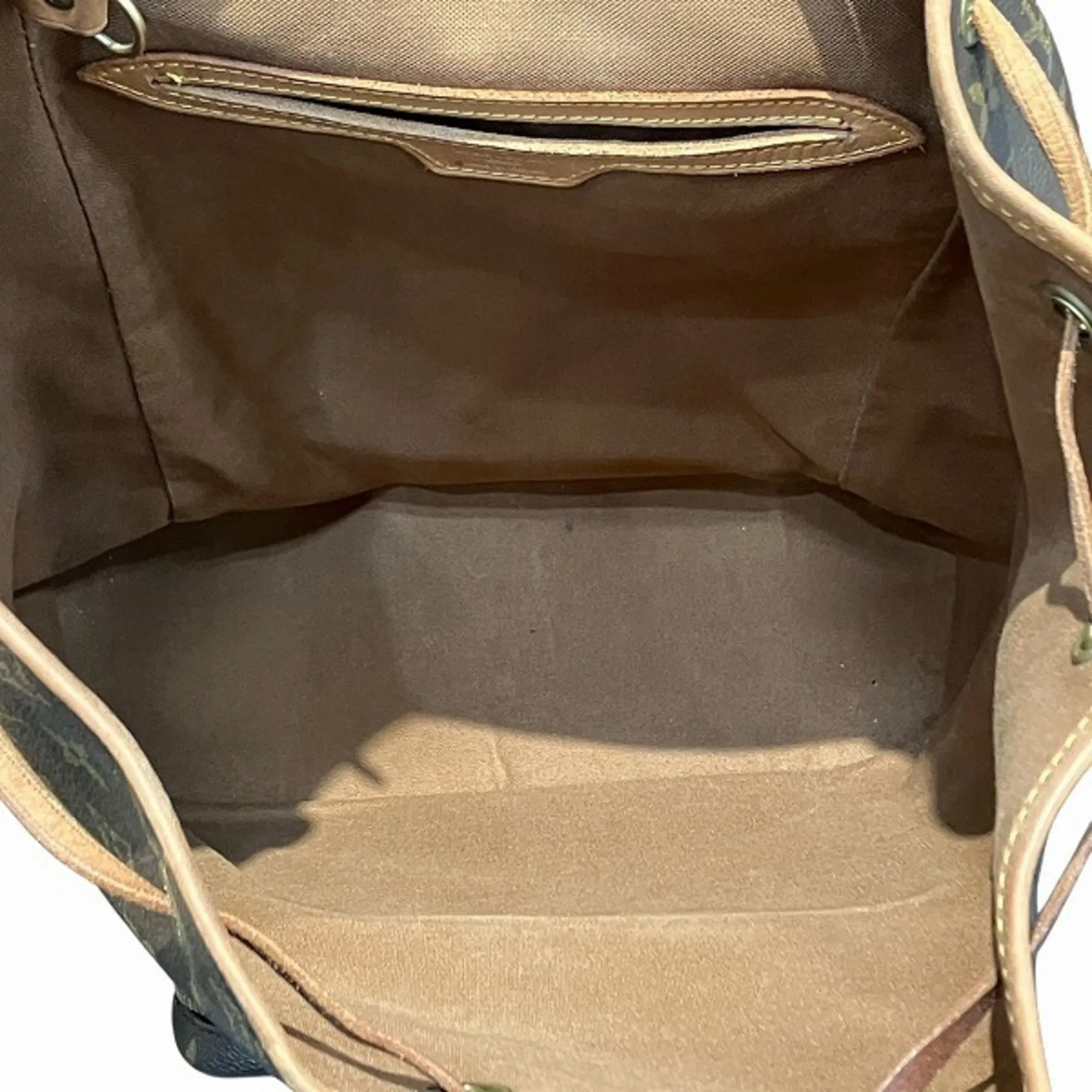 LOUIS VUITTON Brown Monogram Backpack