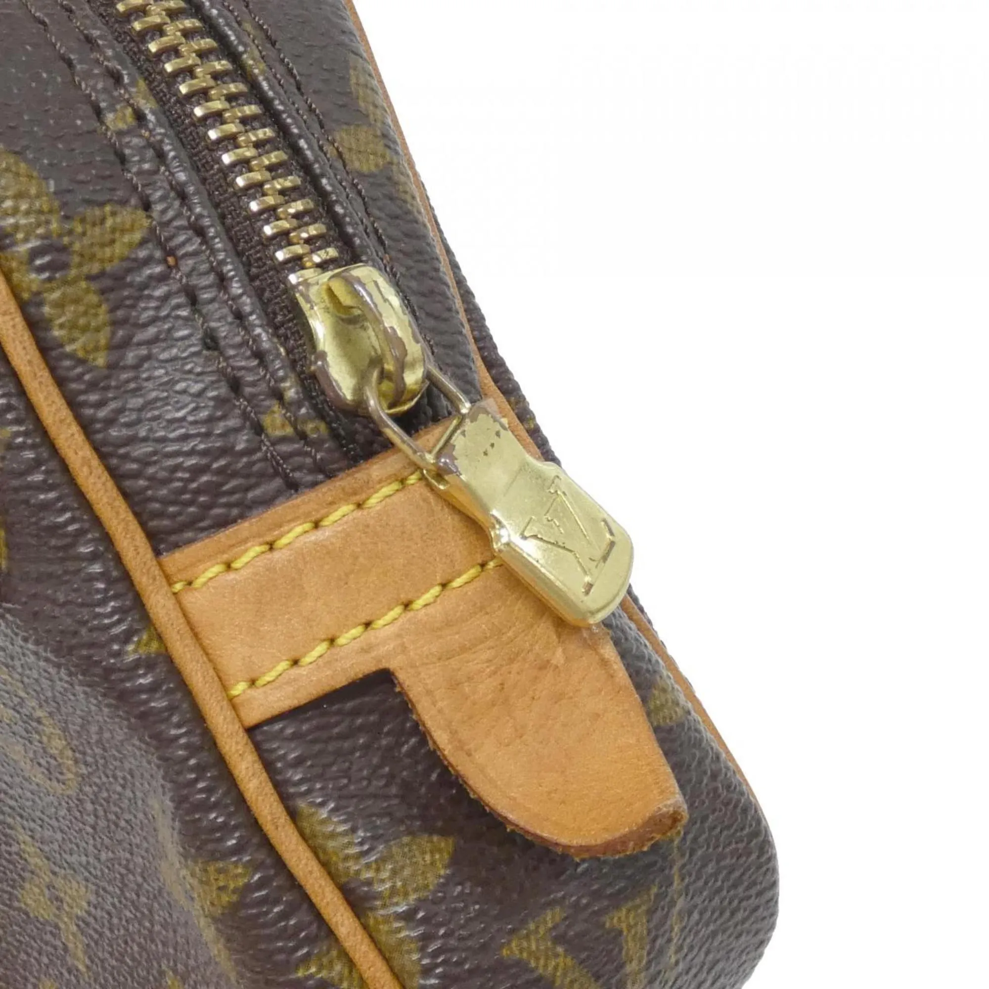 LOUIS VUITTON Brown Monogram Shoulder Bag