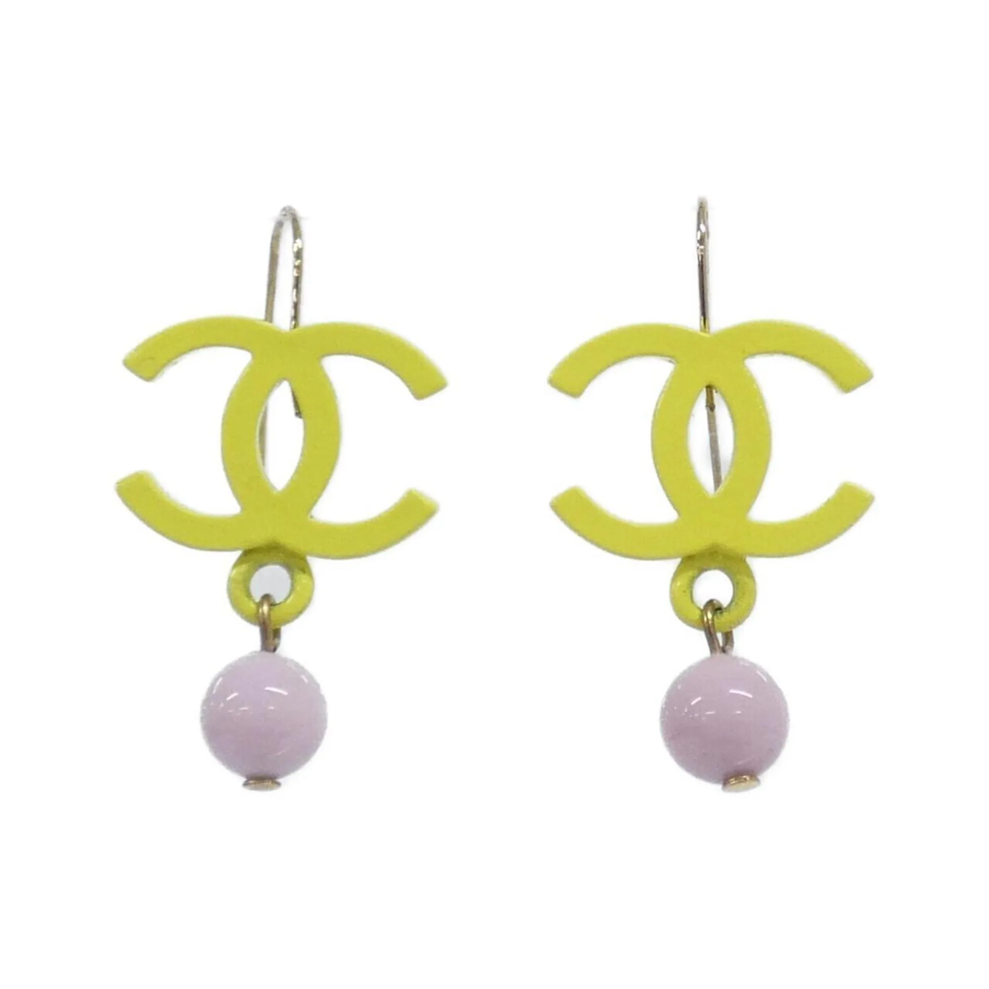 CHANEL Pink Earrings