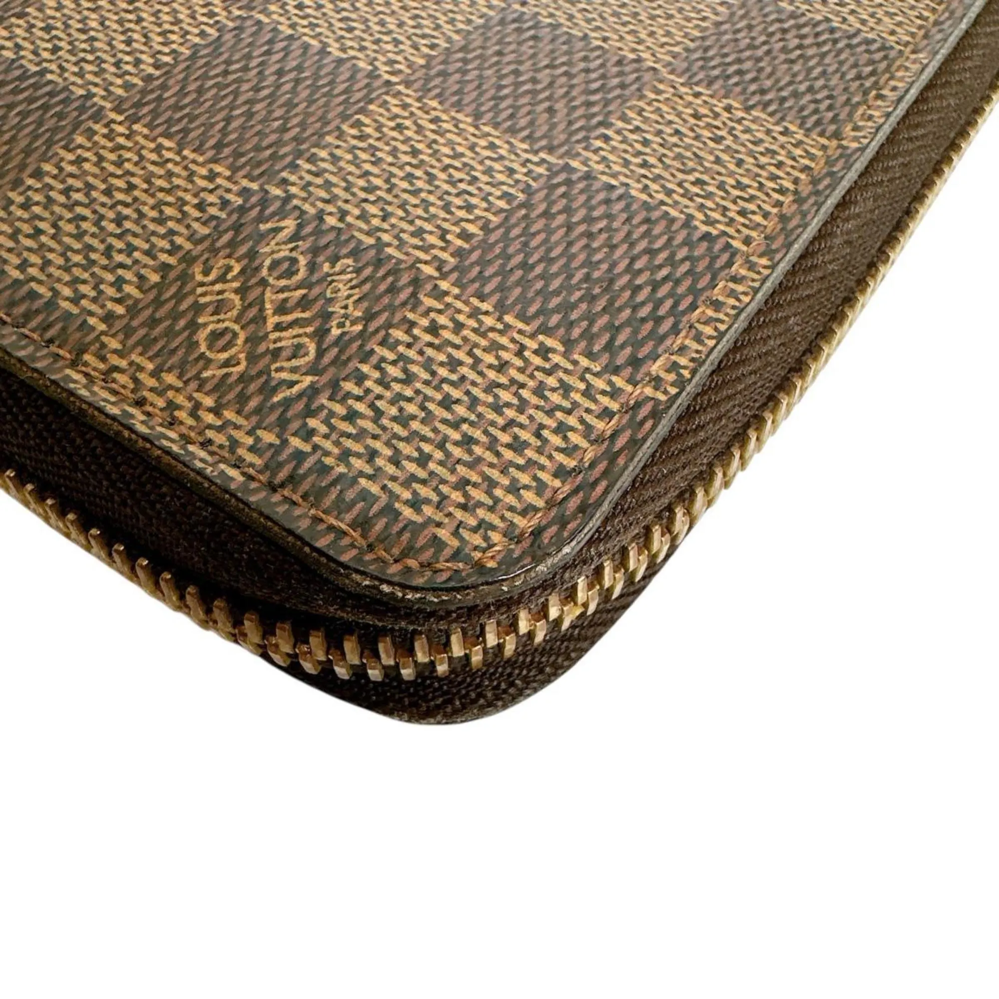 LOUIS VUITTON Brown Damier Wallet