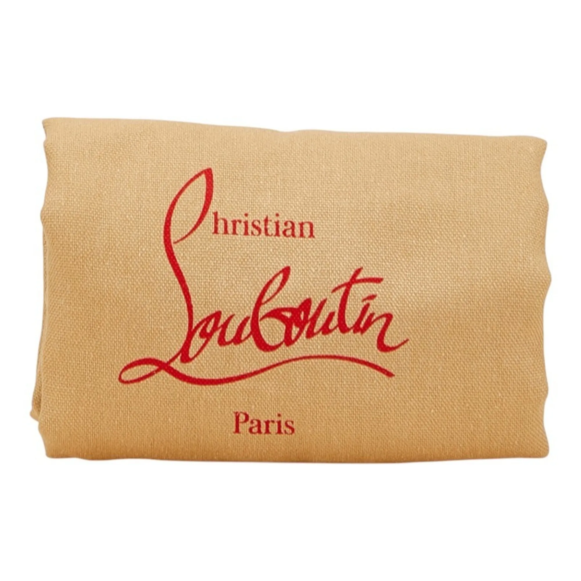 CHRISTIAN LOUBOUTIN Black Leather Hobo Bag