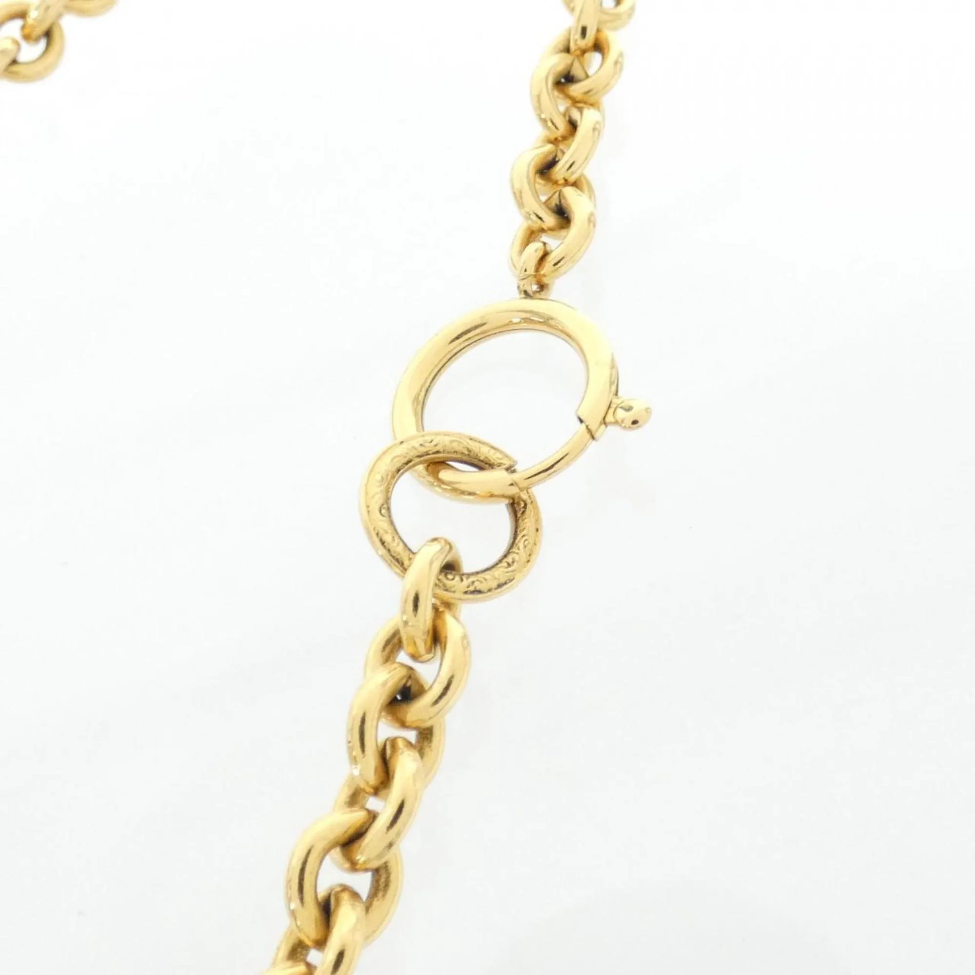 CHANEL Gold Necklace