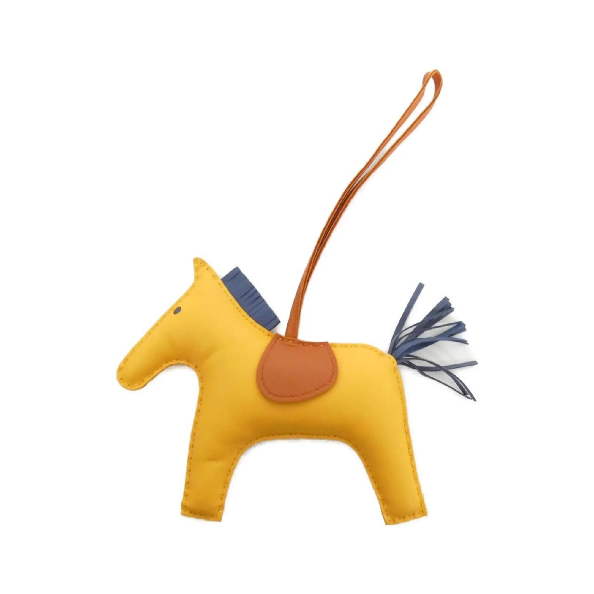 HERMES Blue Bag Charm