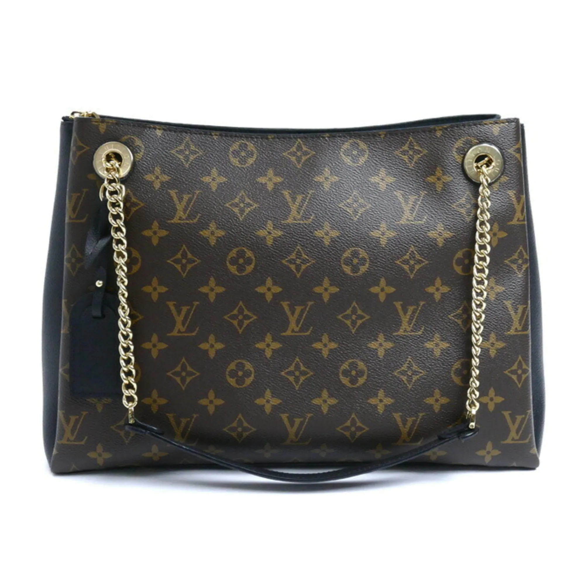 LOUIS VUITTON Black Monogram Shoulder Bag