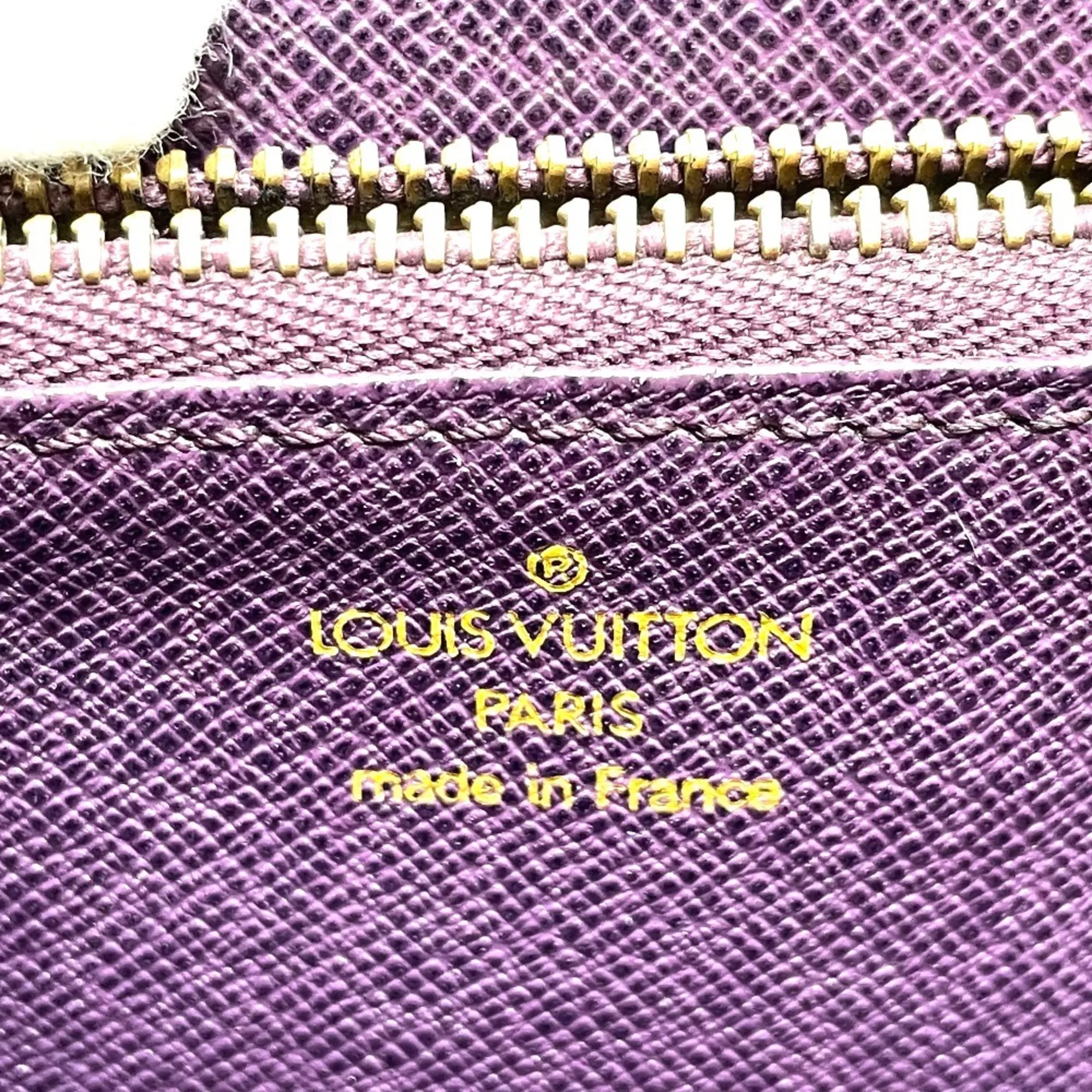 LOUIS VUITTON Yellow Leather Bag