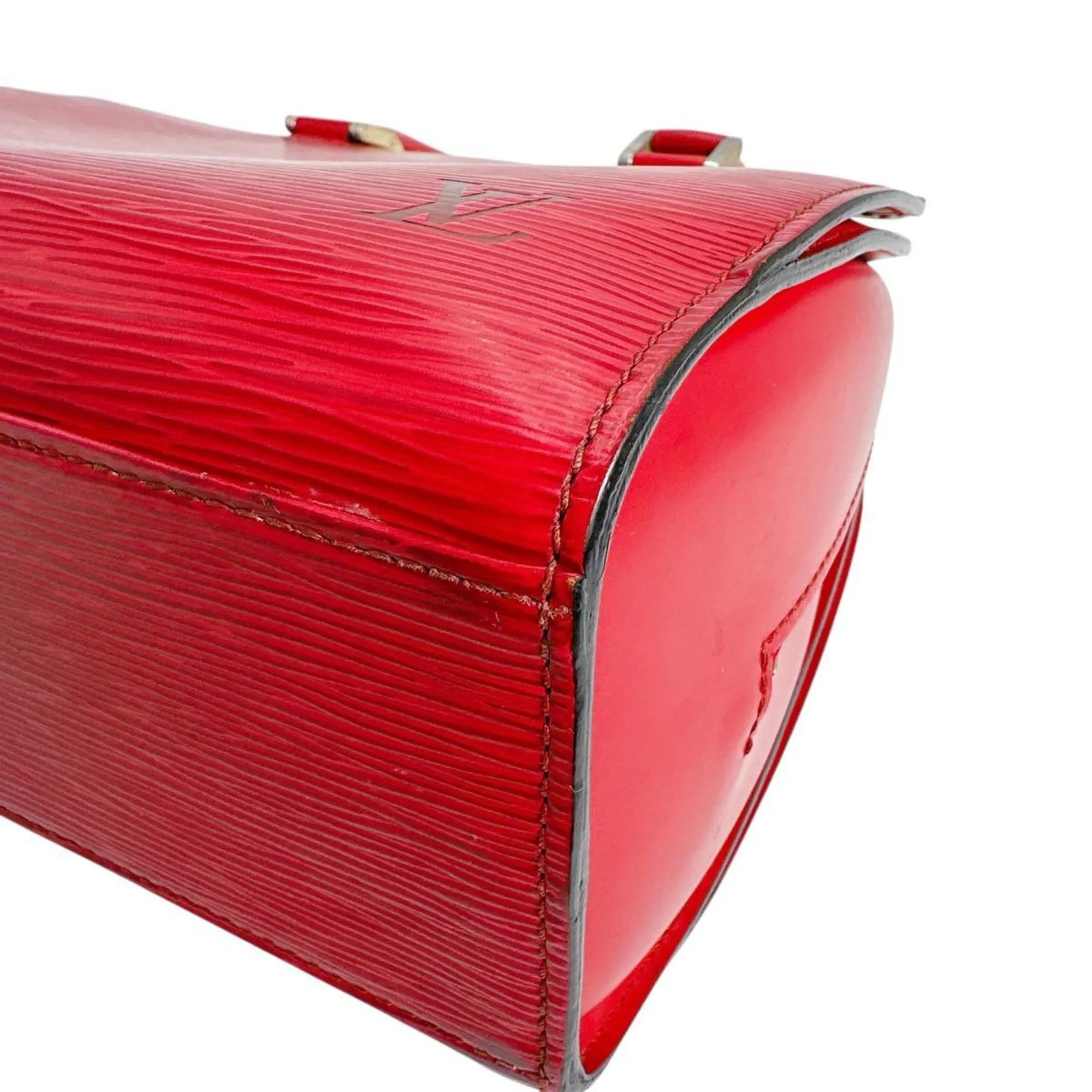 LOUIS VUITTON Red Leather Bag