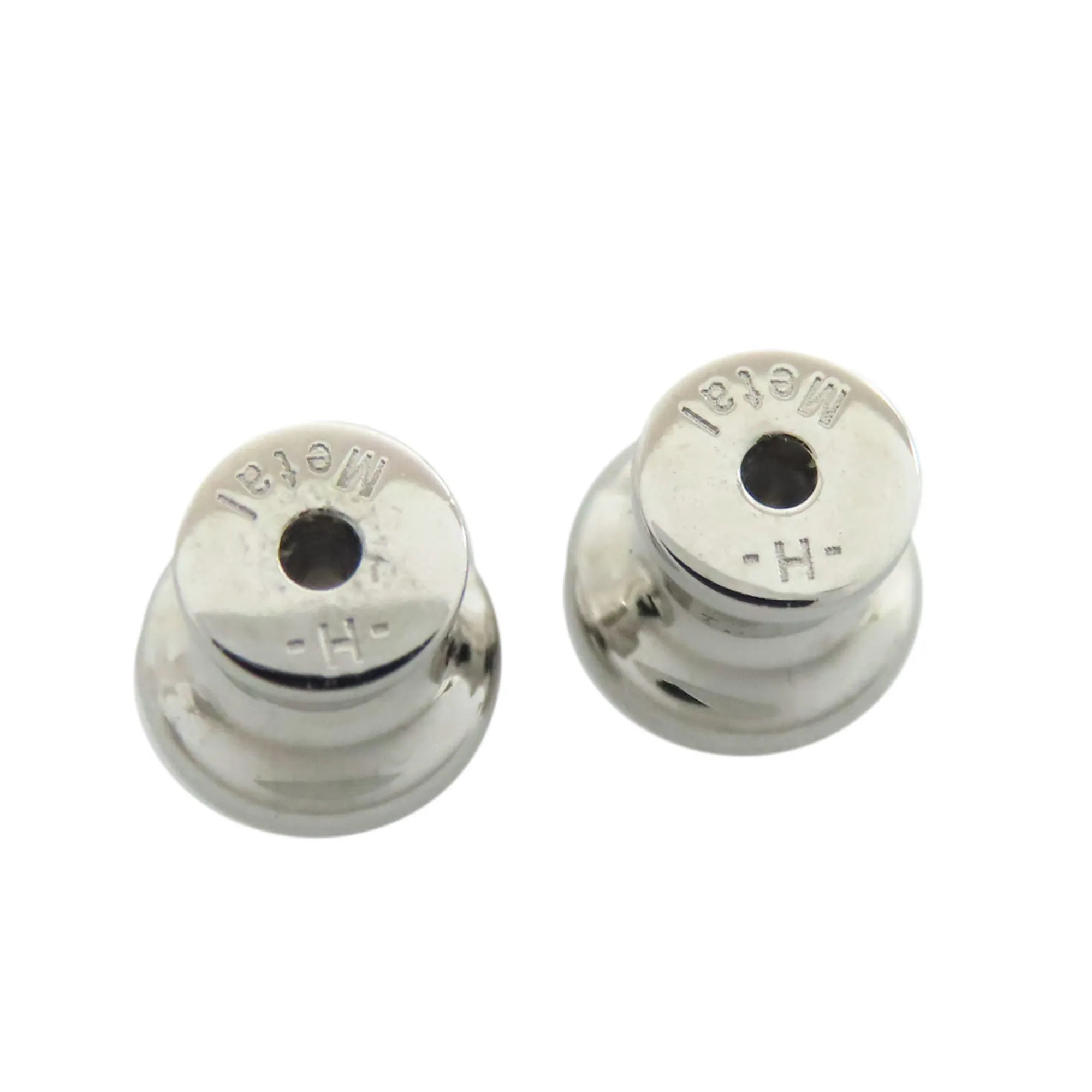 HERMES Brown Earrings