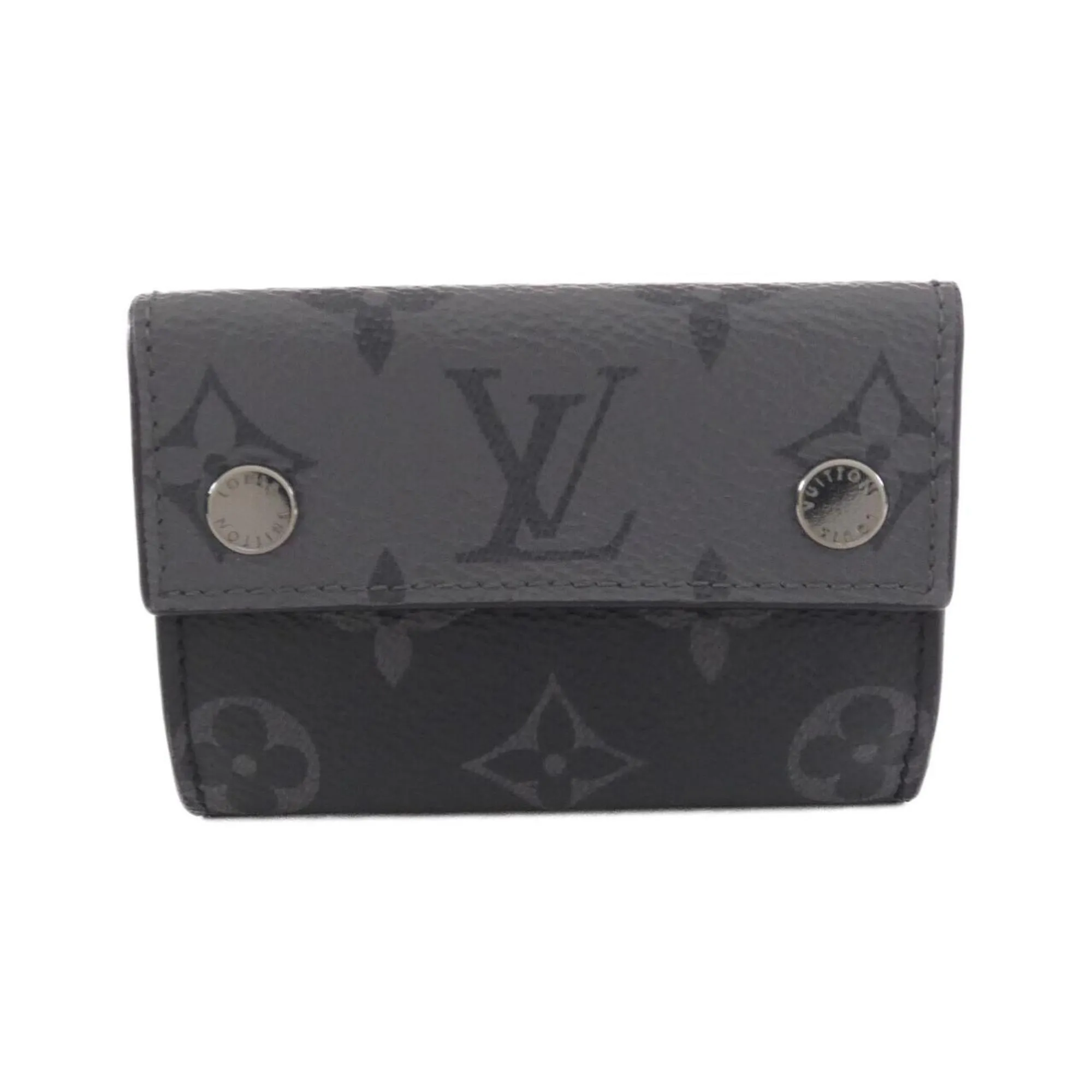 LOUIS VUITTON Black Monogram Wallet