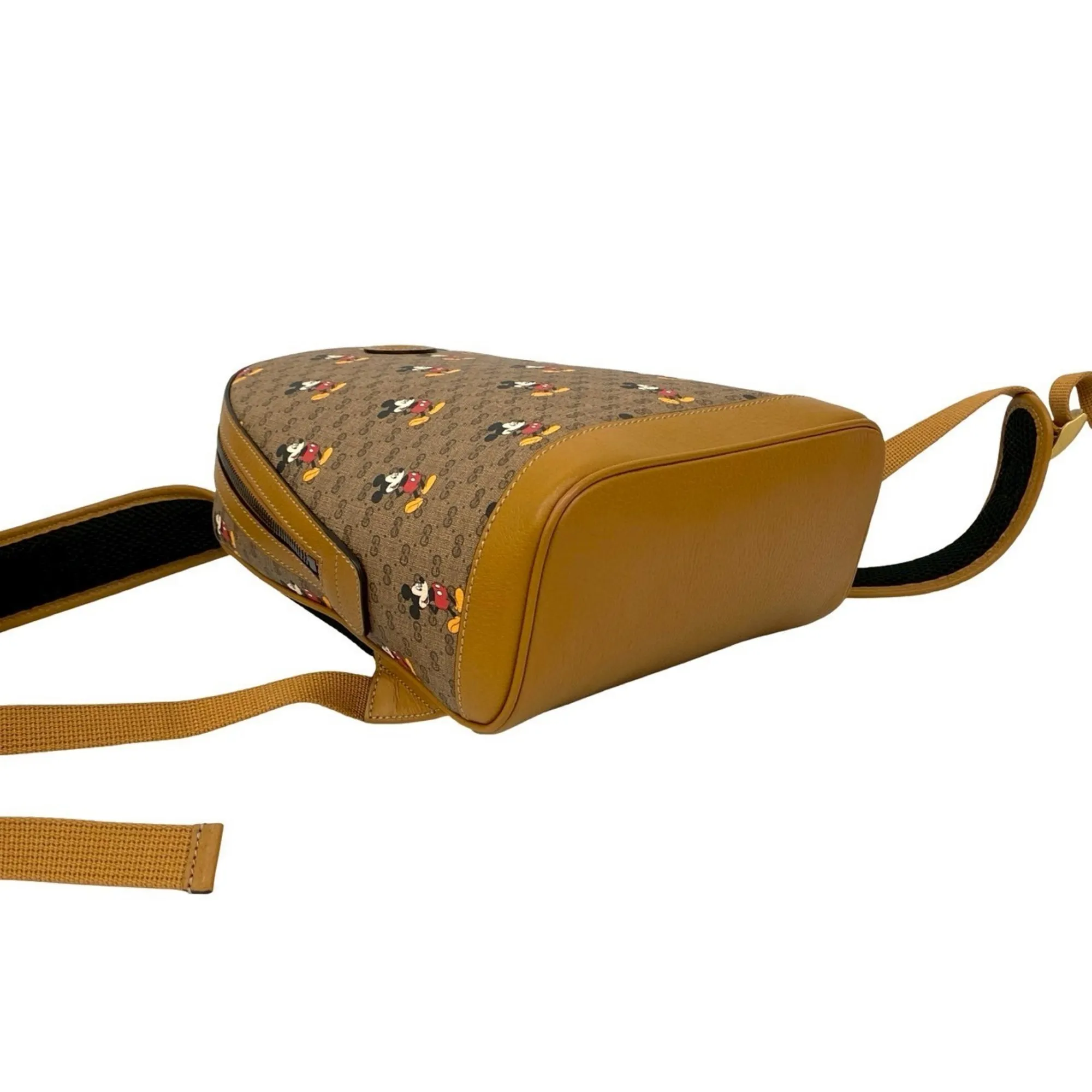 GUCCI Brown Leather Backpack