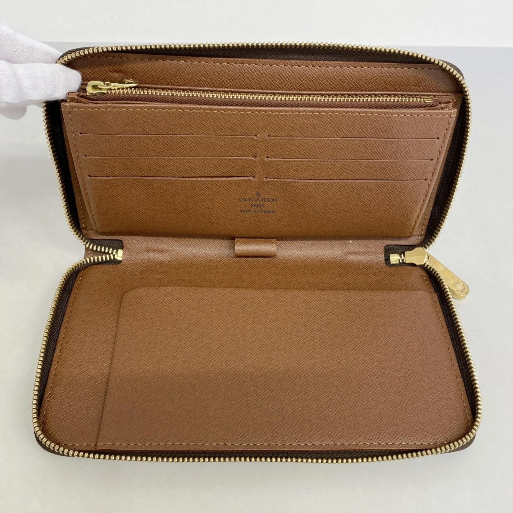 LOUIS VUITTON Brown Monogram Wallet
