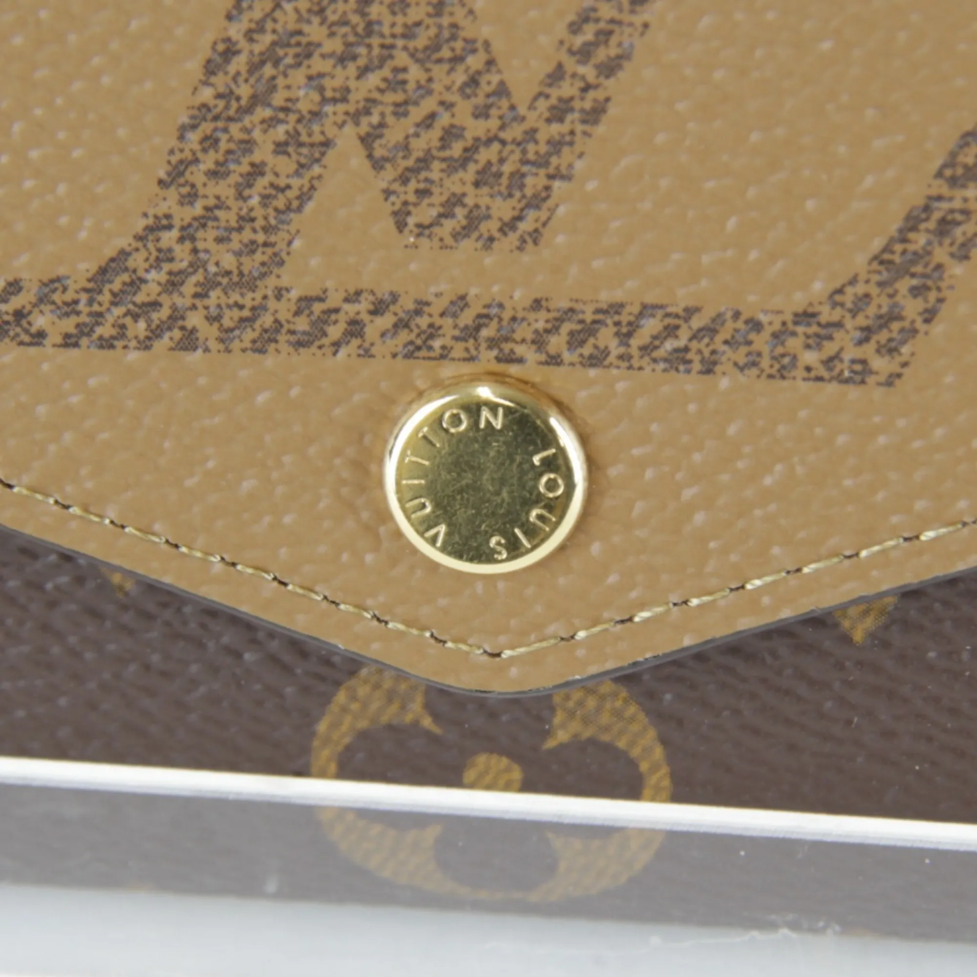 LOUIS VUITTON Brown Monogram Wallet
