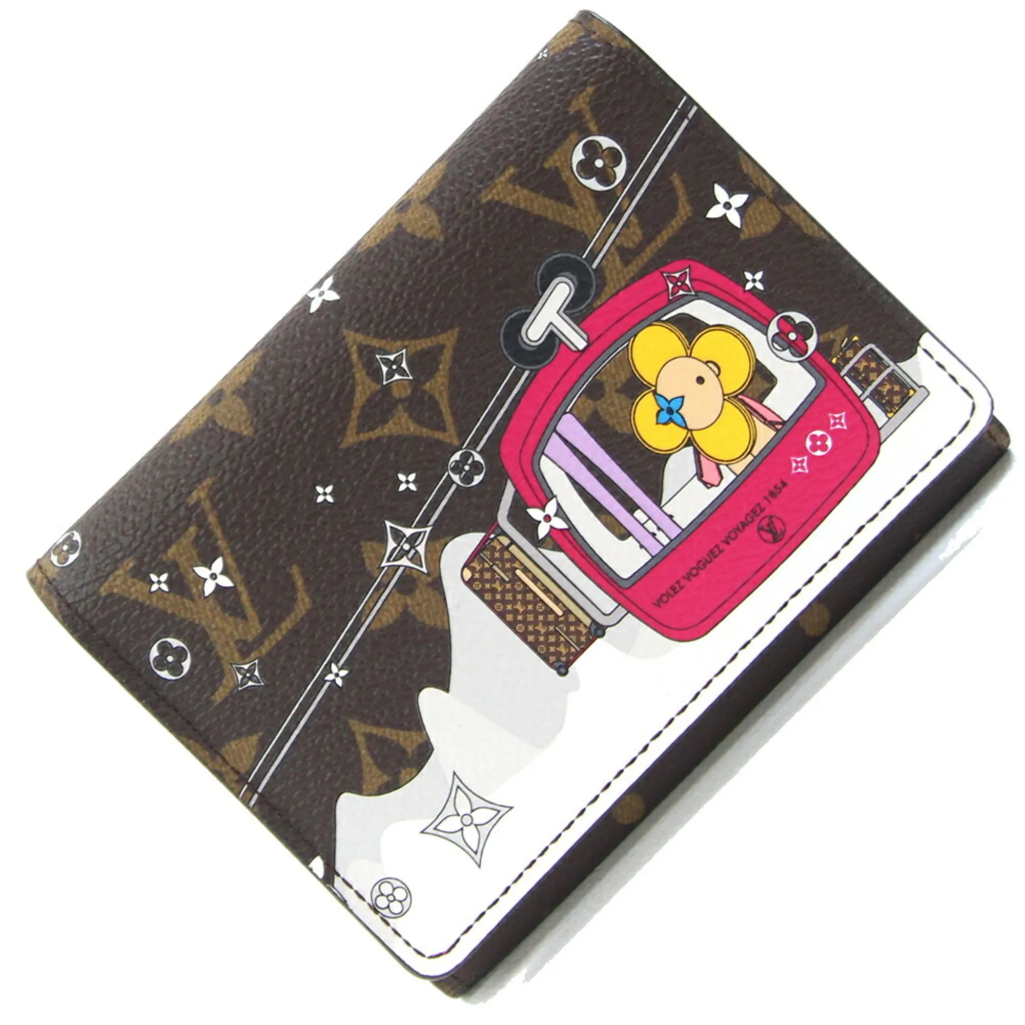 LOUIS VUITTON Pink Monogram Wallet