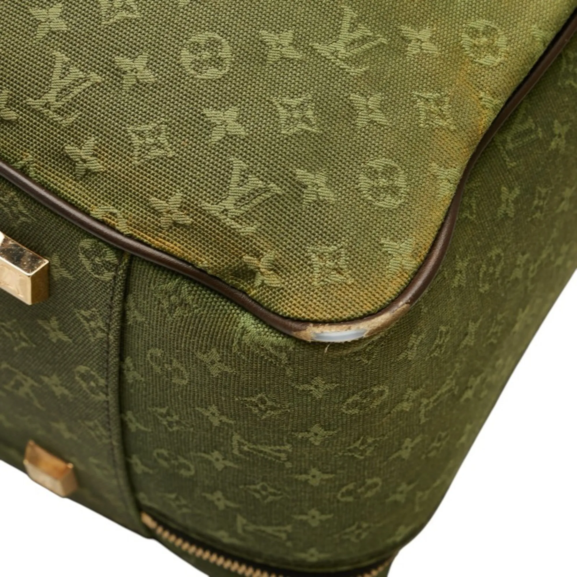 LOUIS VUITTON Brown Monogram Leather Shoulder Bag