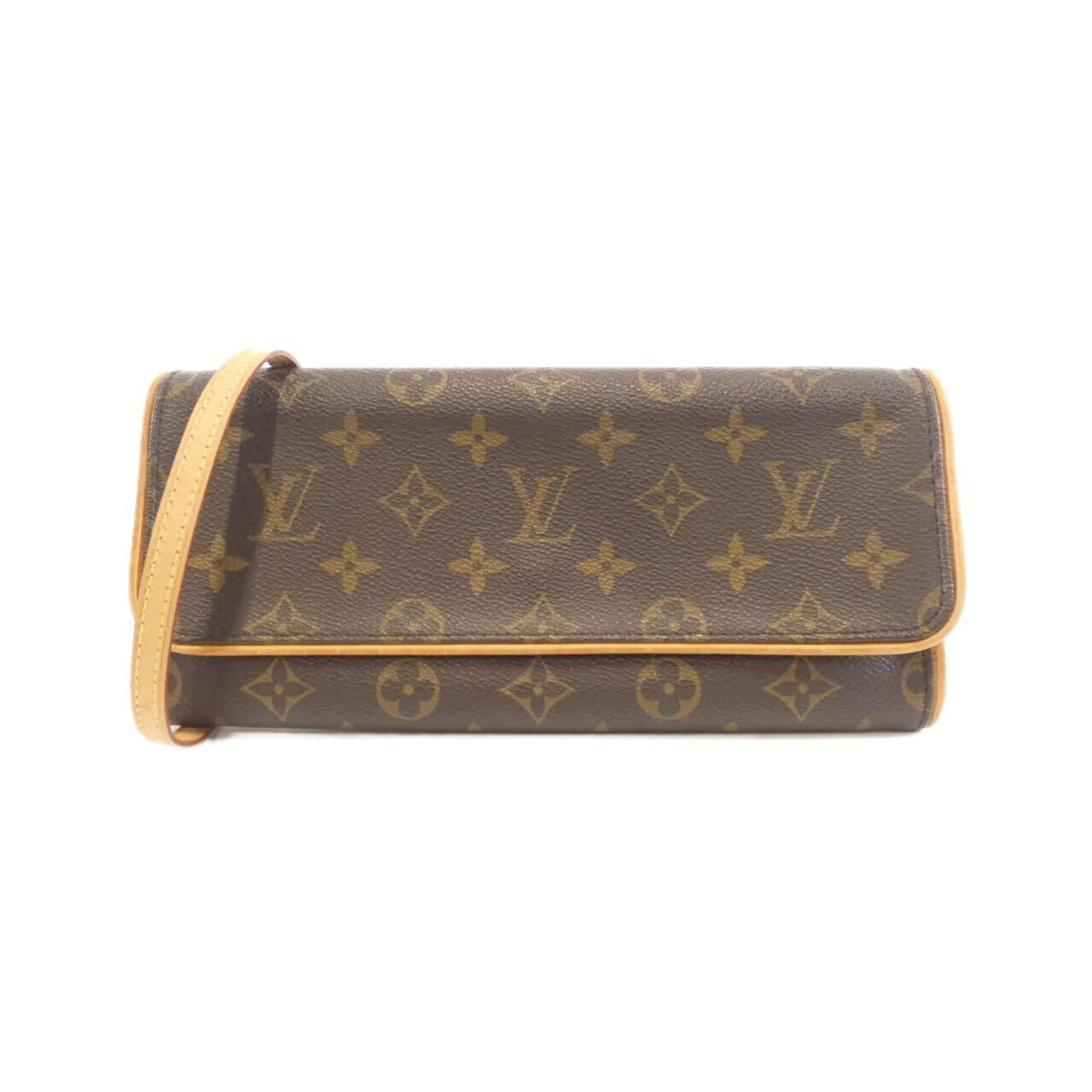 LOUIS VUITTON Brown Monogram Shoulder Bag