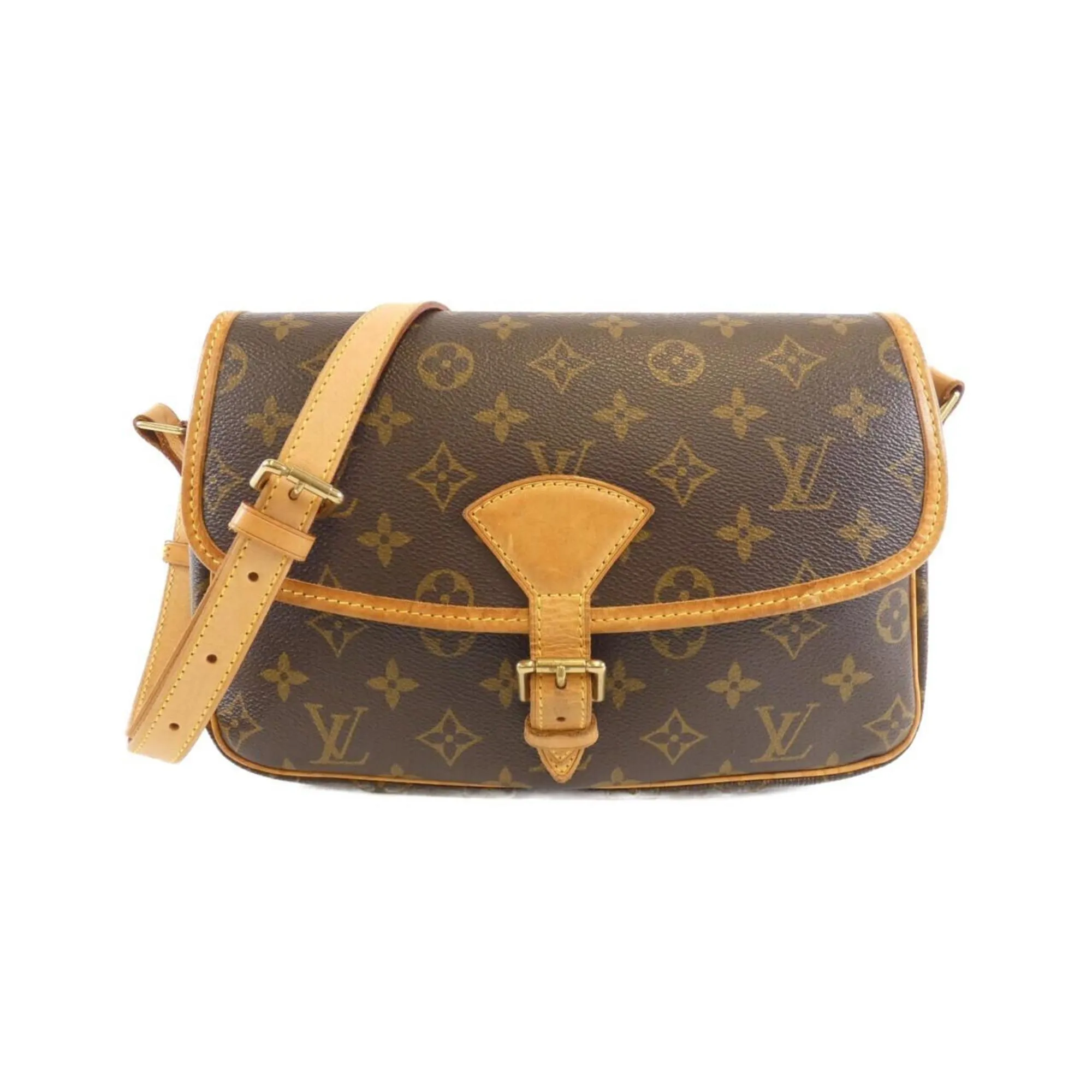 LOUIS VUITTON Brown Monogram Shoulder Bag