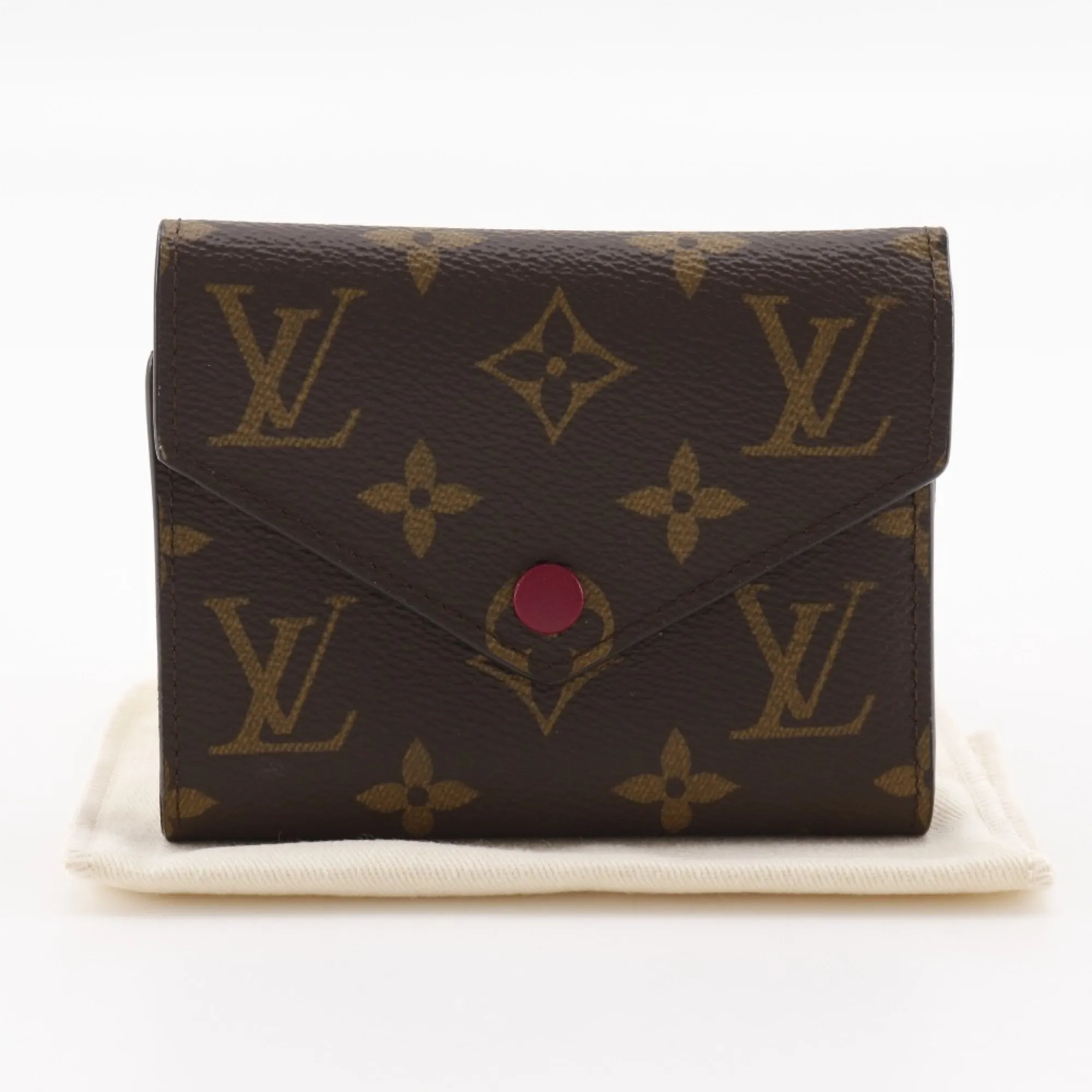 LOUIS VUITTON Brown Monogram Wallet
