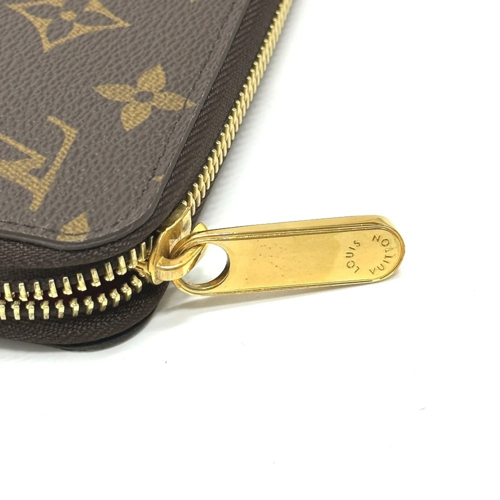 LOUIS VUITTON Brown Monogram Wallet