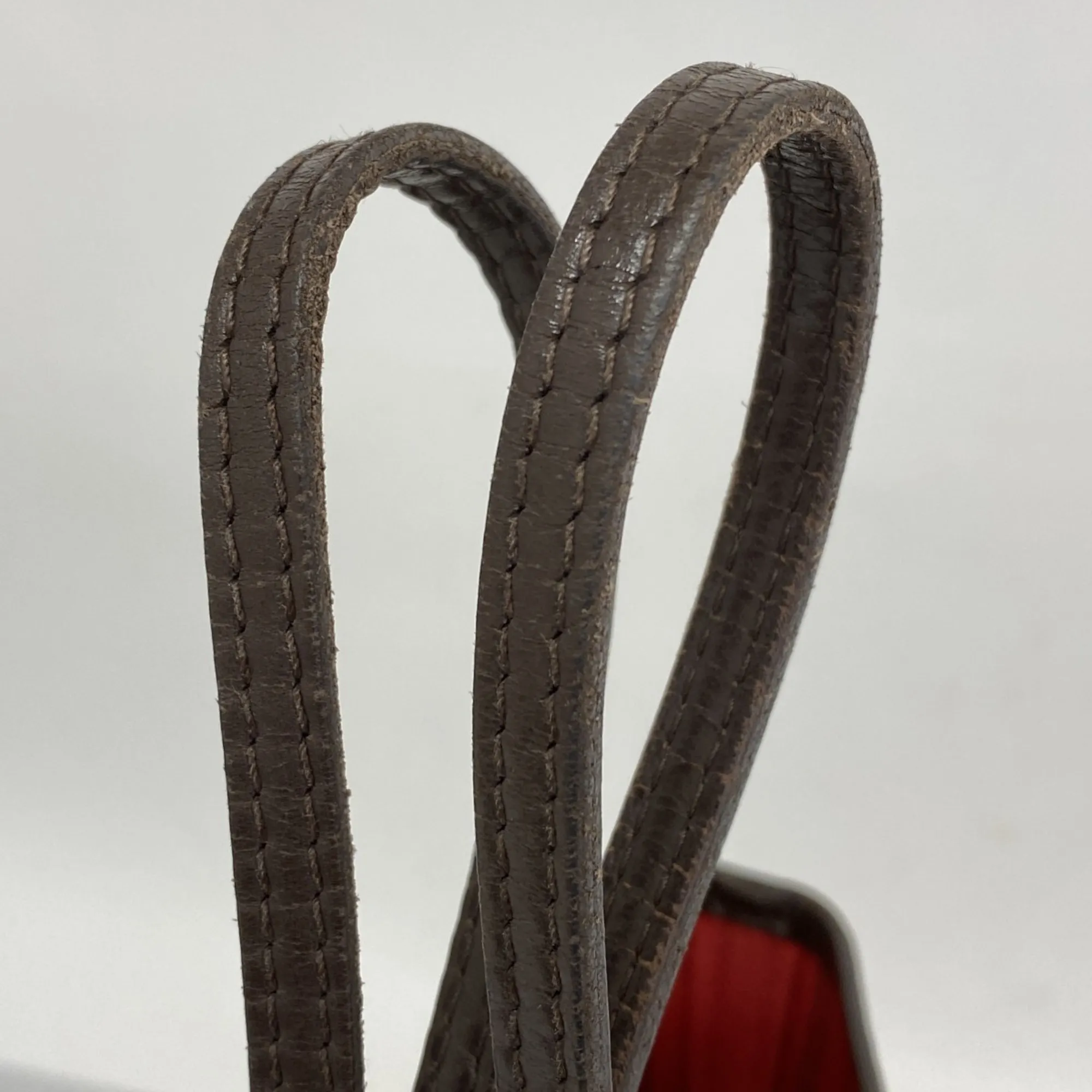 LOUIS VUITTON Brown Damier Neverfull MM Tote Bag