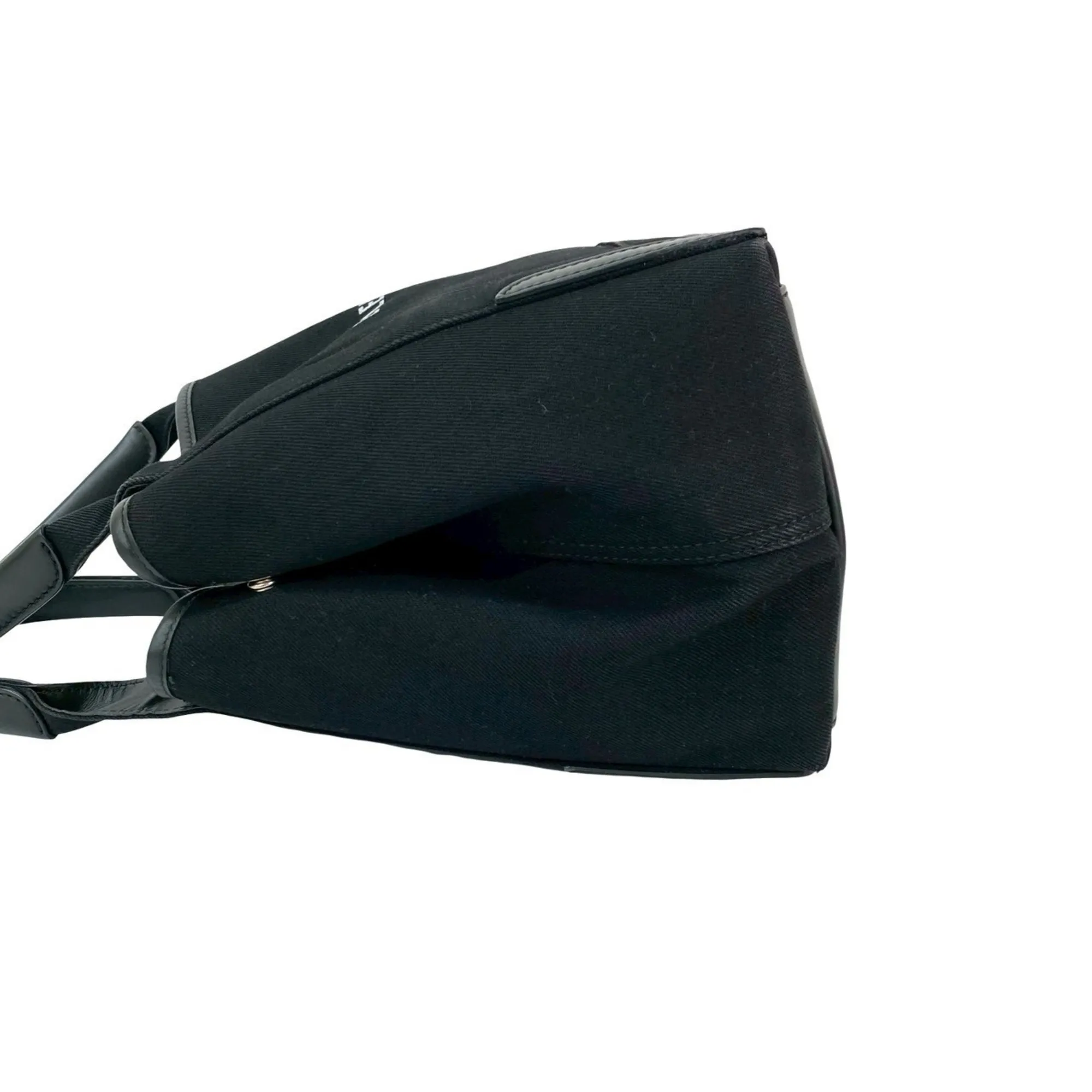 BALENCIAGA Black Leather Tote Bag