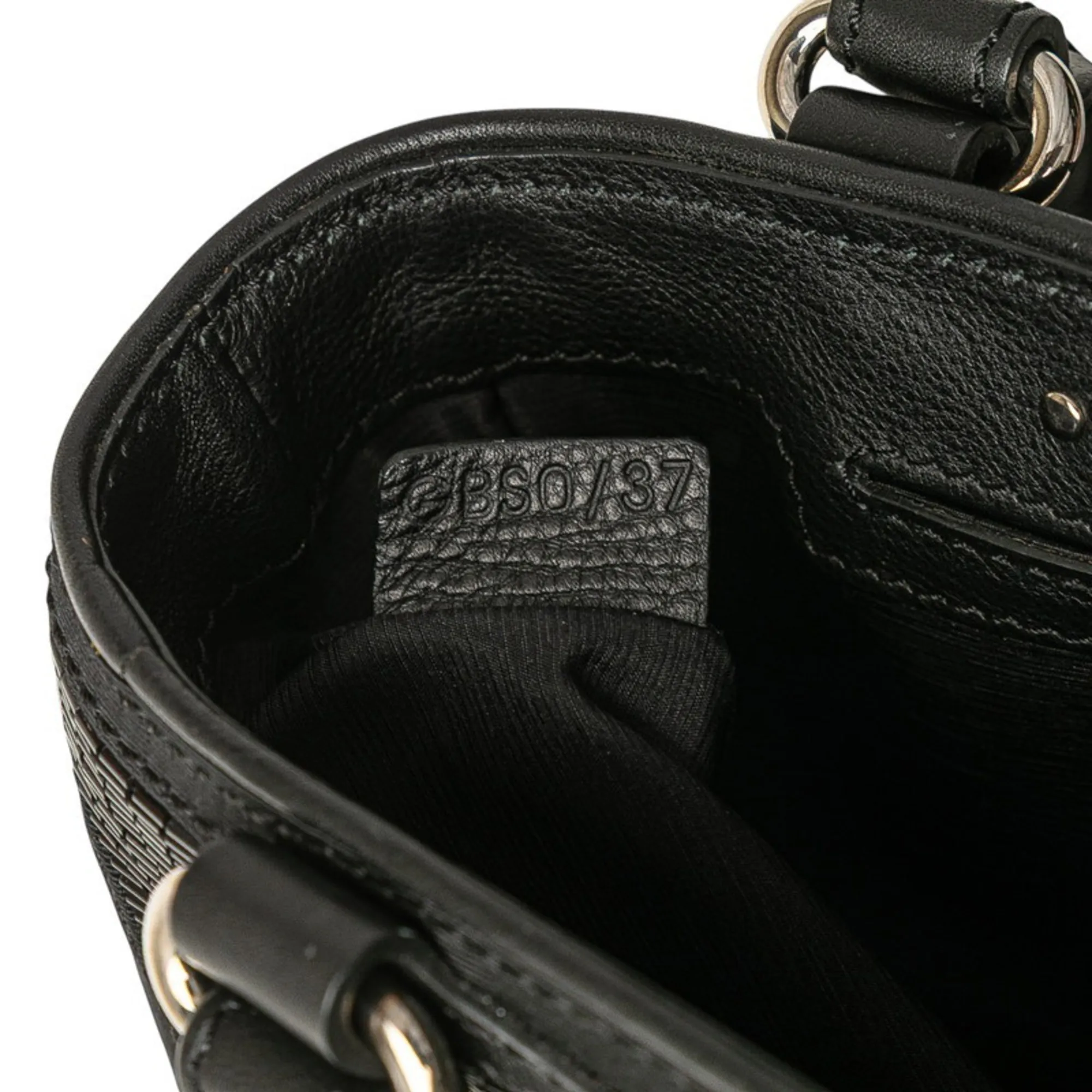 CELINE Black Leather Pouch