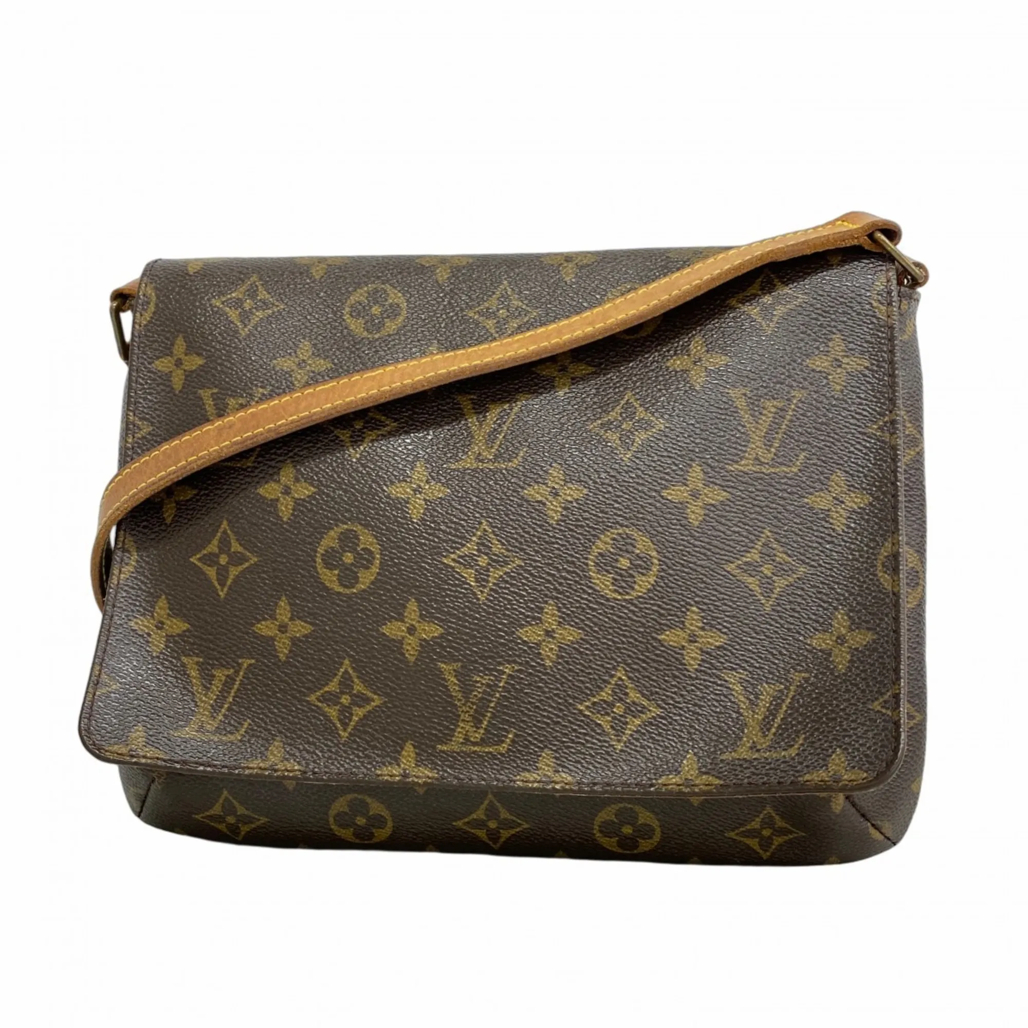 LOUIS VUITTON Brown Monogram Shoulder Bag